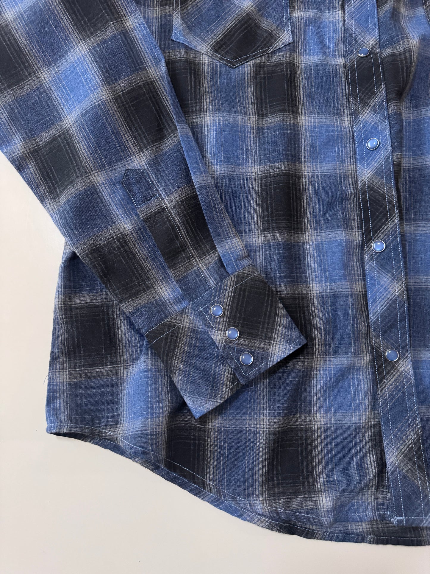 Camisa vaquera azul, Talla Xl, Hombre, Kracto