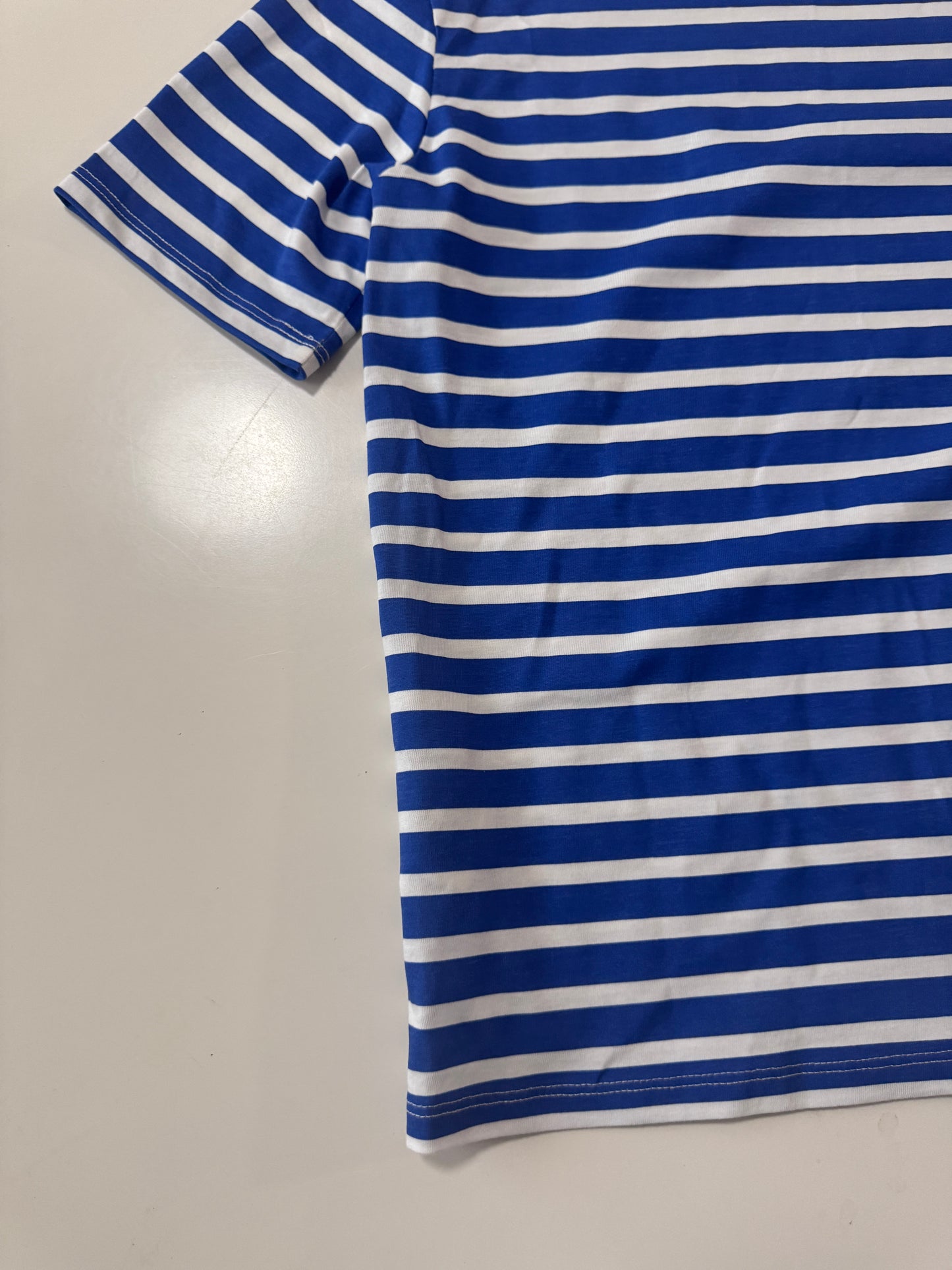 Playera de rayas azul, Talla 8-10 años, Niño, H&M