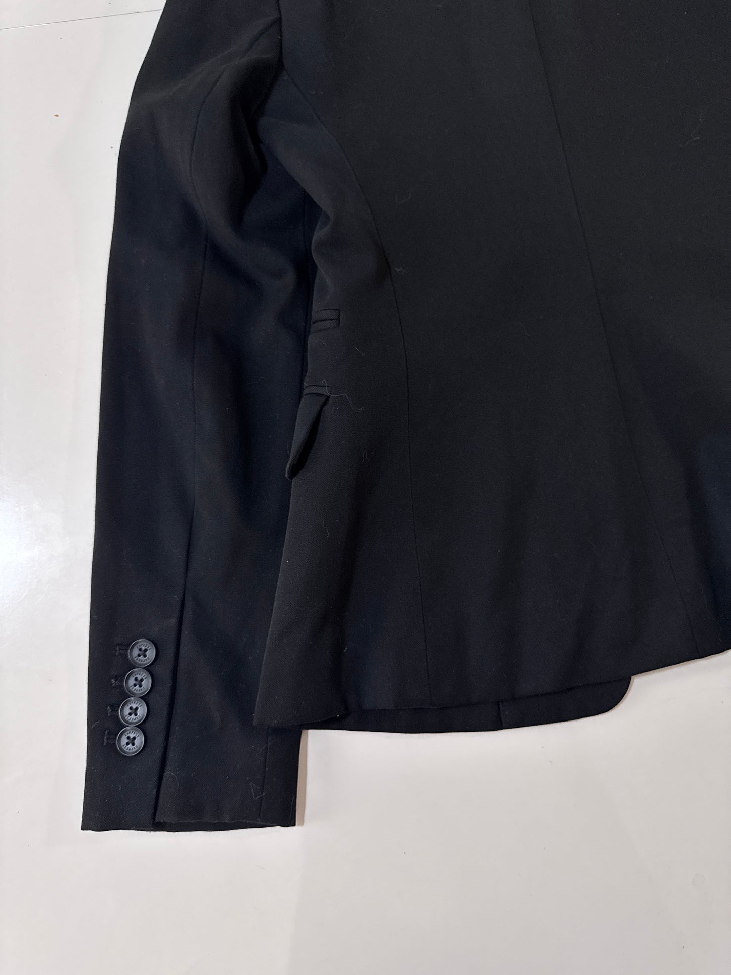 Blazer negro, Talla 0, Mujer, Express
