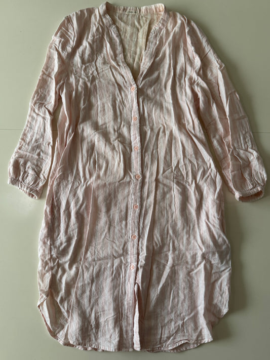 Pijama rosa de rayas, Talla S, Mujer, Oysho