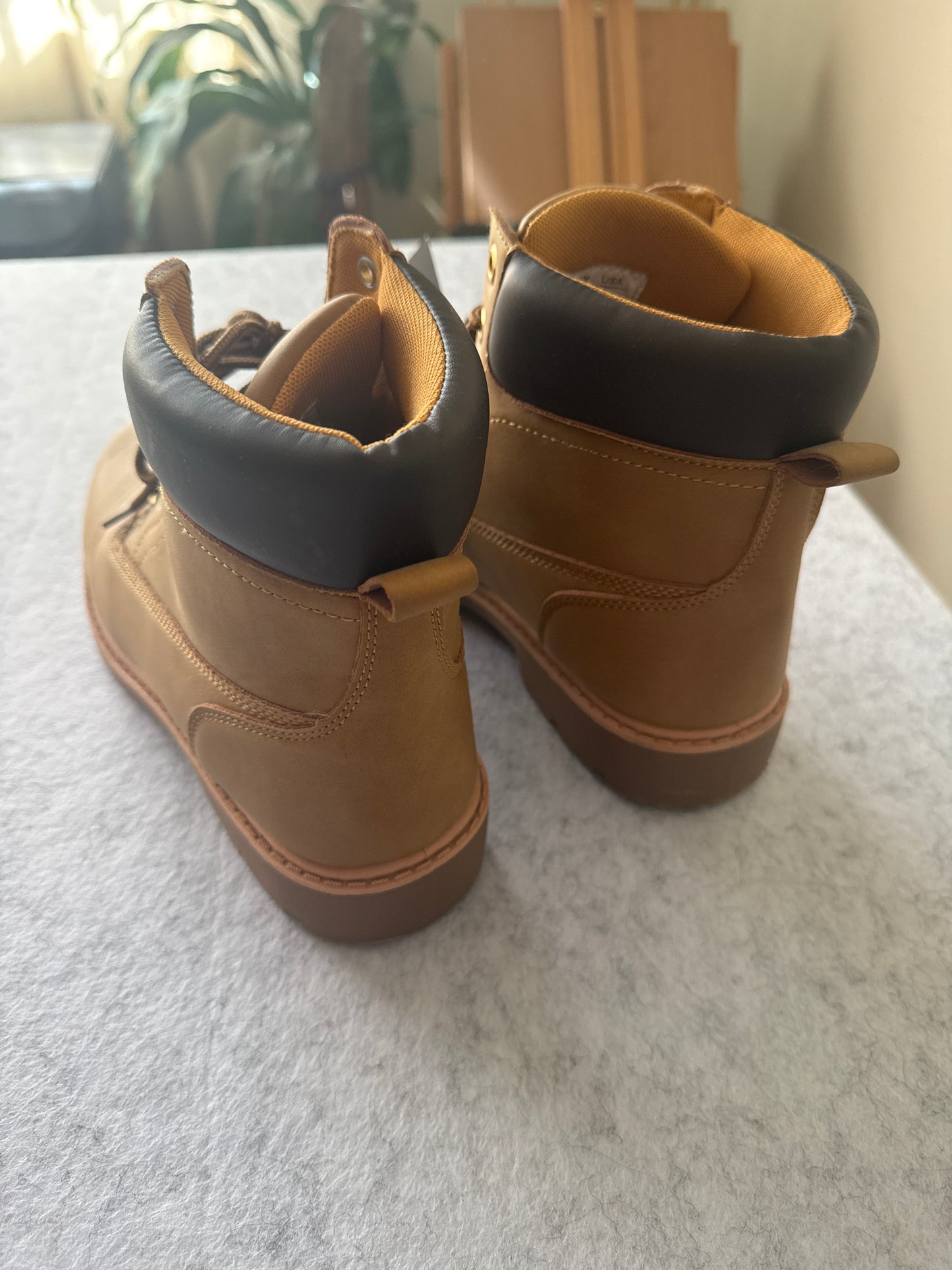 Botas tipo montaña beige, Talla 27mx, Cuidado con el perro, Hombre