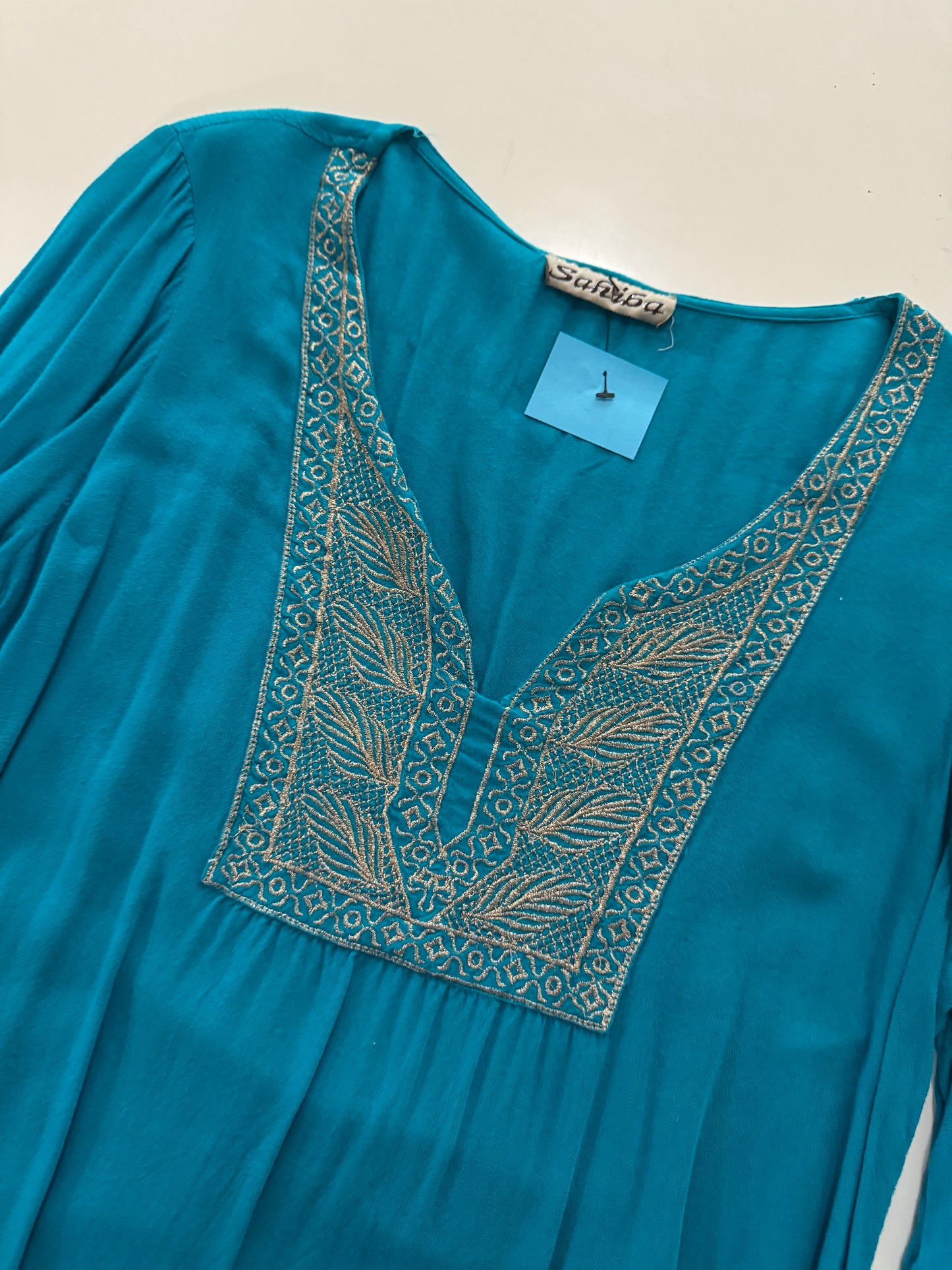 Blusa tipo túnica, Talla S, Mujer, Sahiba