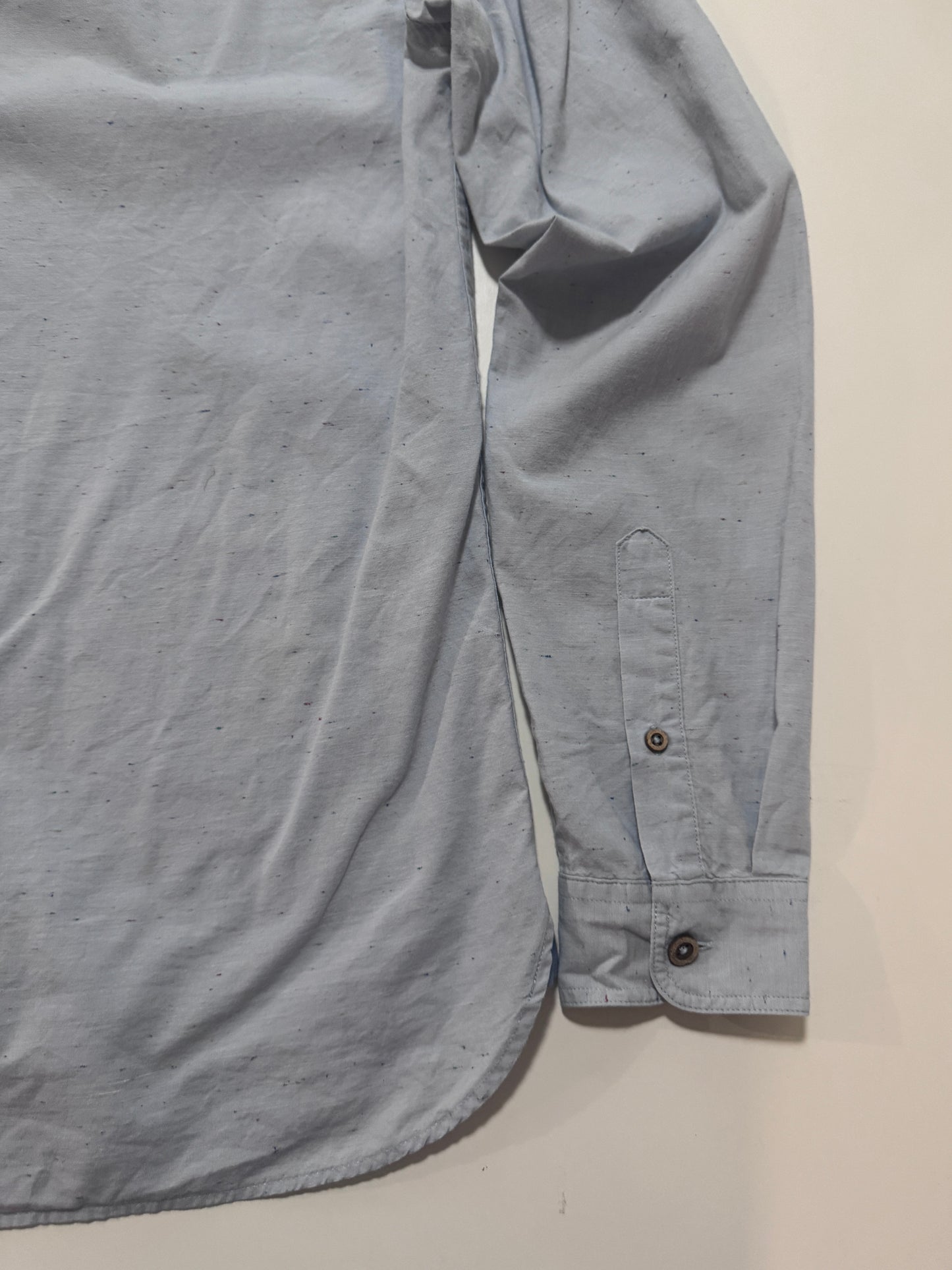 Camisa celeste, Talla S, Hombre, United Colors of Benetton