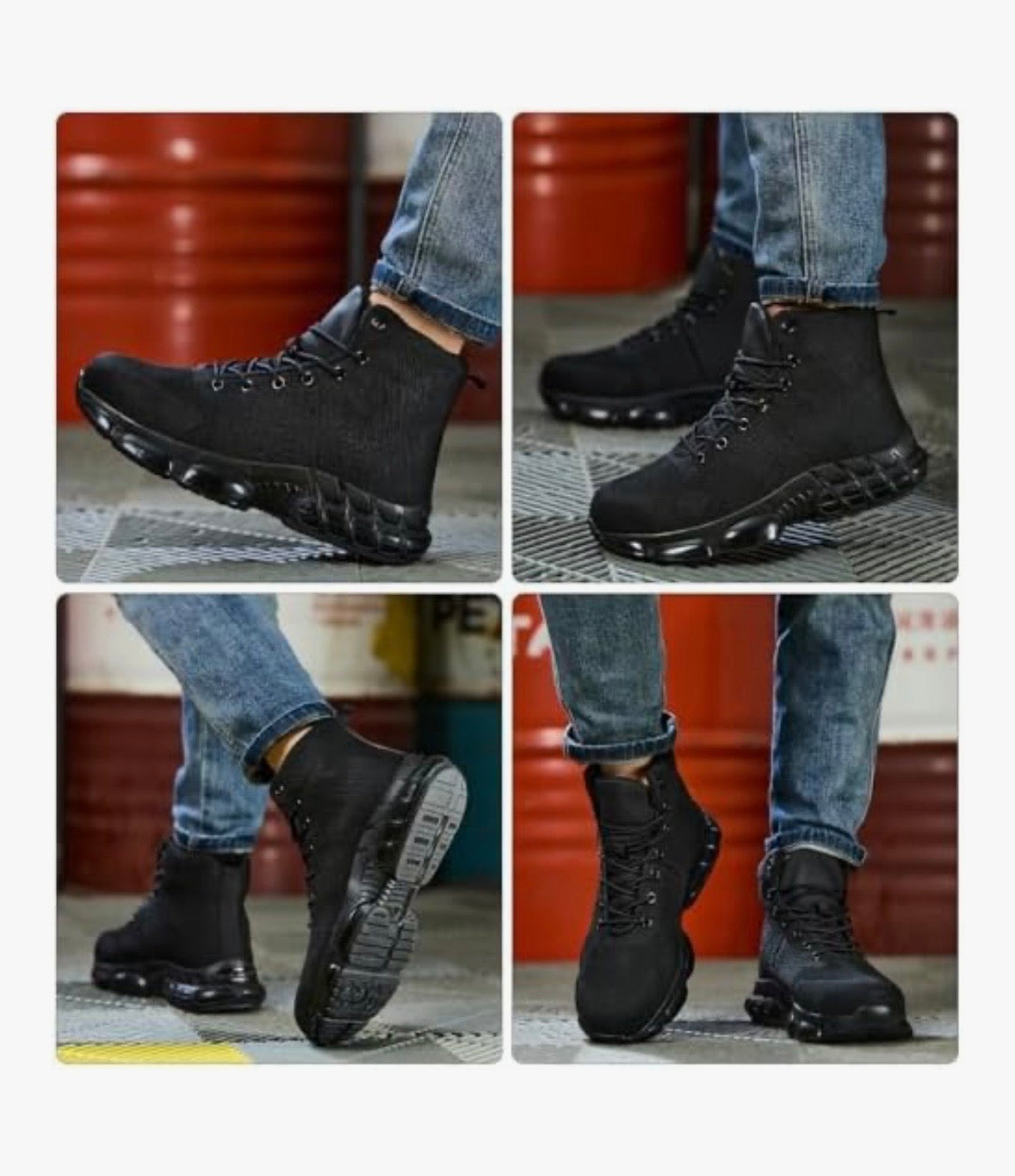 Tenis de seguridad industrial, Talla 7.5Mx, Hombre, Mofeele
