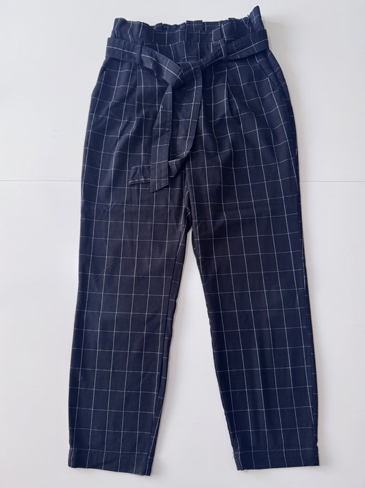 Pantalones de vestir de cuadros, Talla 4 Usa, 26Mx, 36 Eur, Mujer, Stradivarius