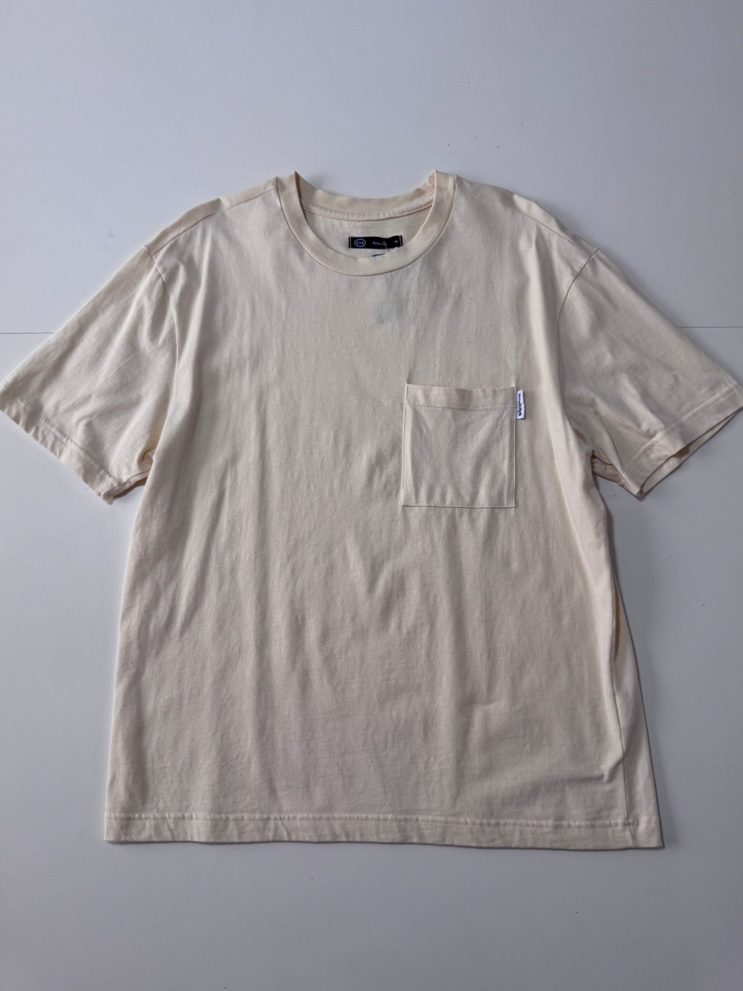 Playera lisa amarilla claro, Talla M, Hombre, C&A