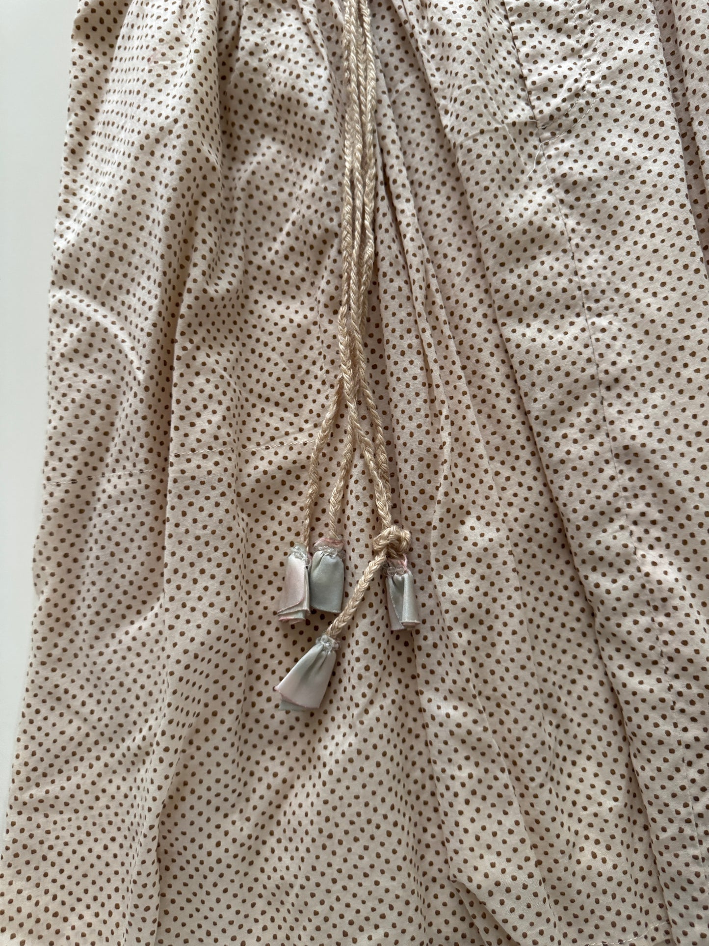 Falda de lunares beige, Talla 2, Mujer, Rebecca Taylor