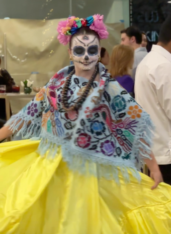 Poncho, quesquemi celeste de Puebla, Unitalla