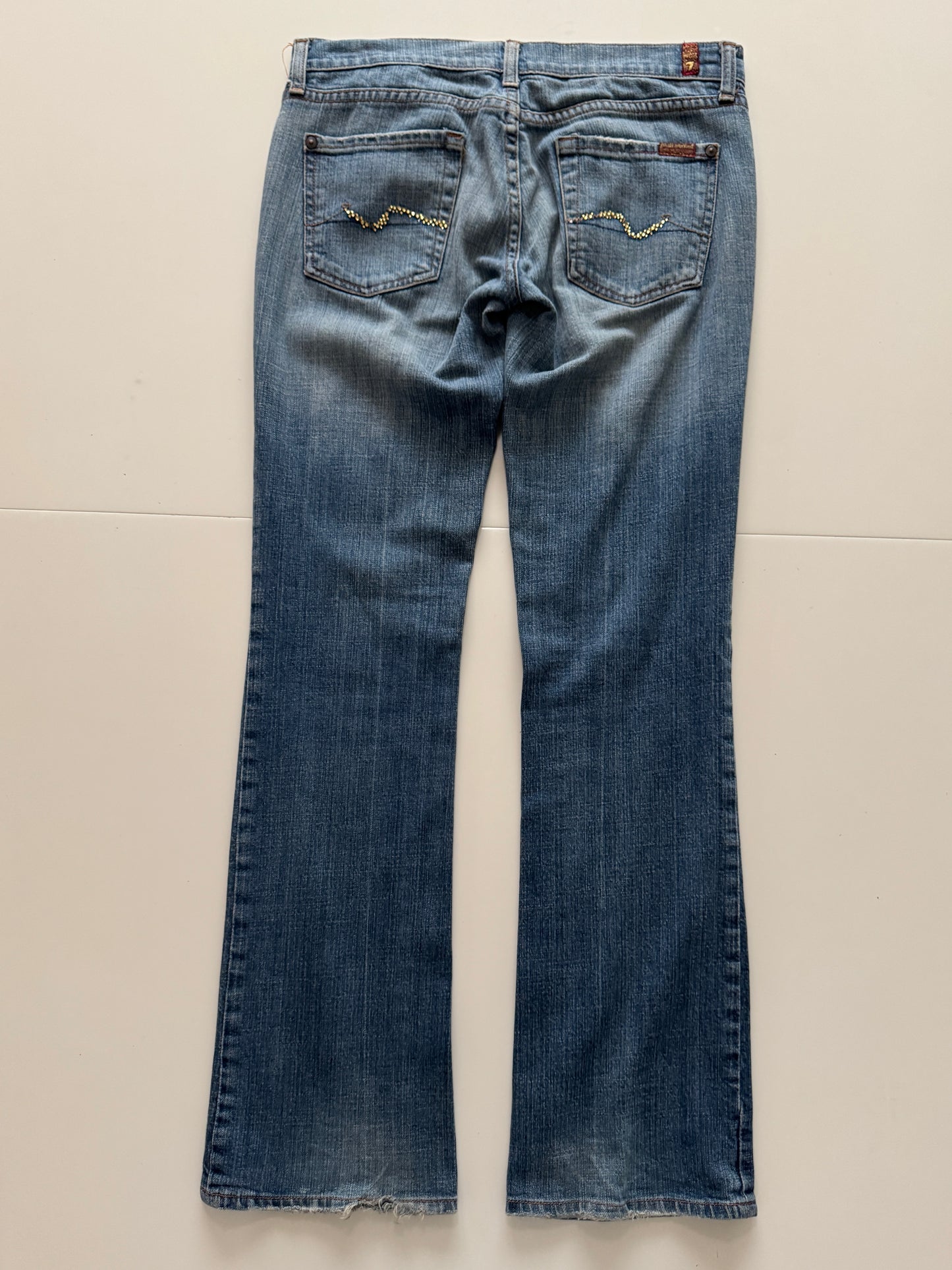 Jeans Y2K, Talla 27, Mujer, Seven