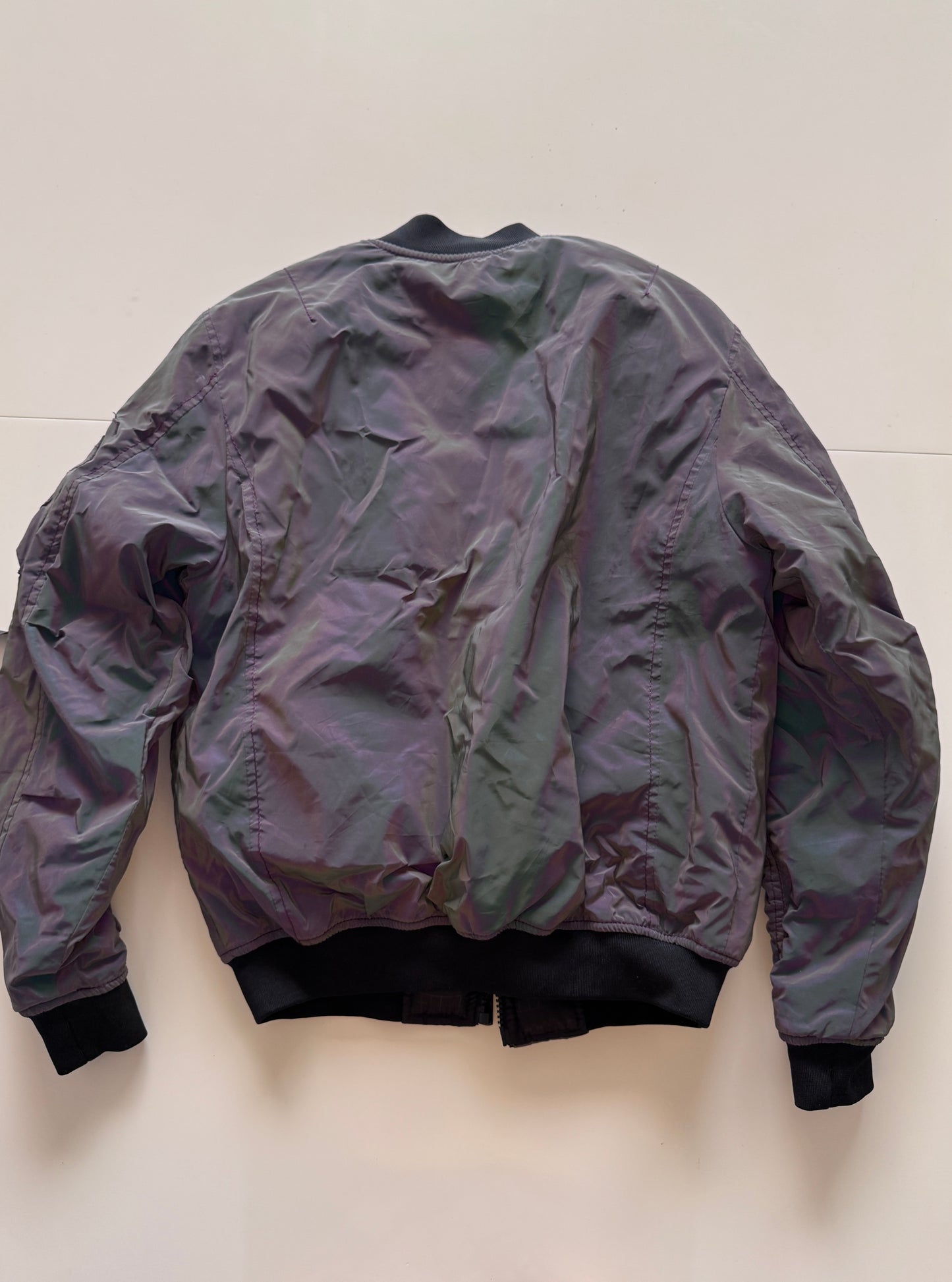Chaqueta tornasol, Talla M, Hombre, Pull & Bear