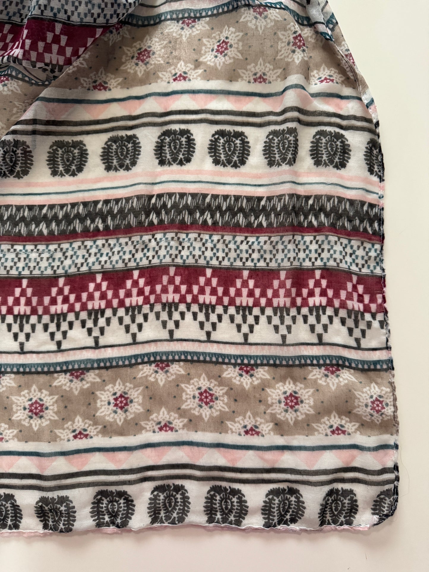 Chal estampado