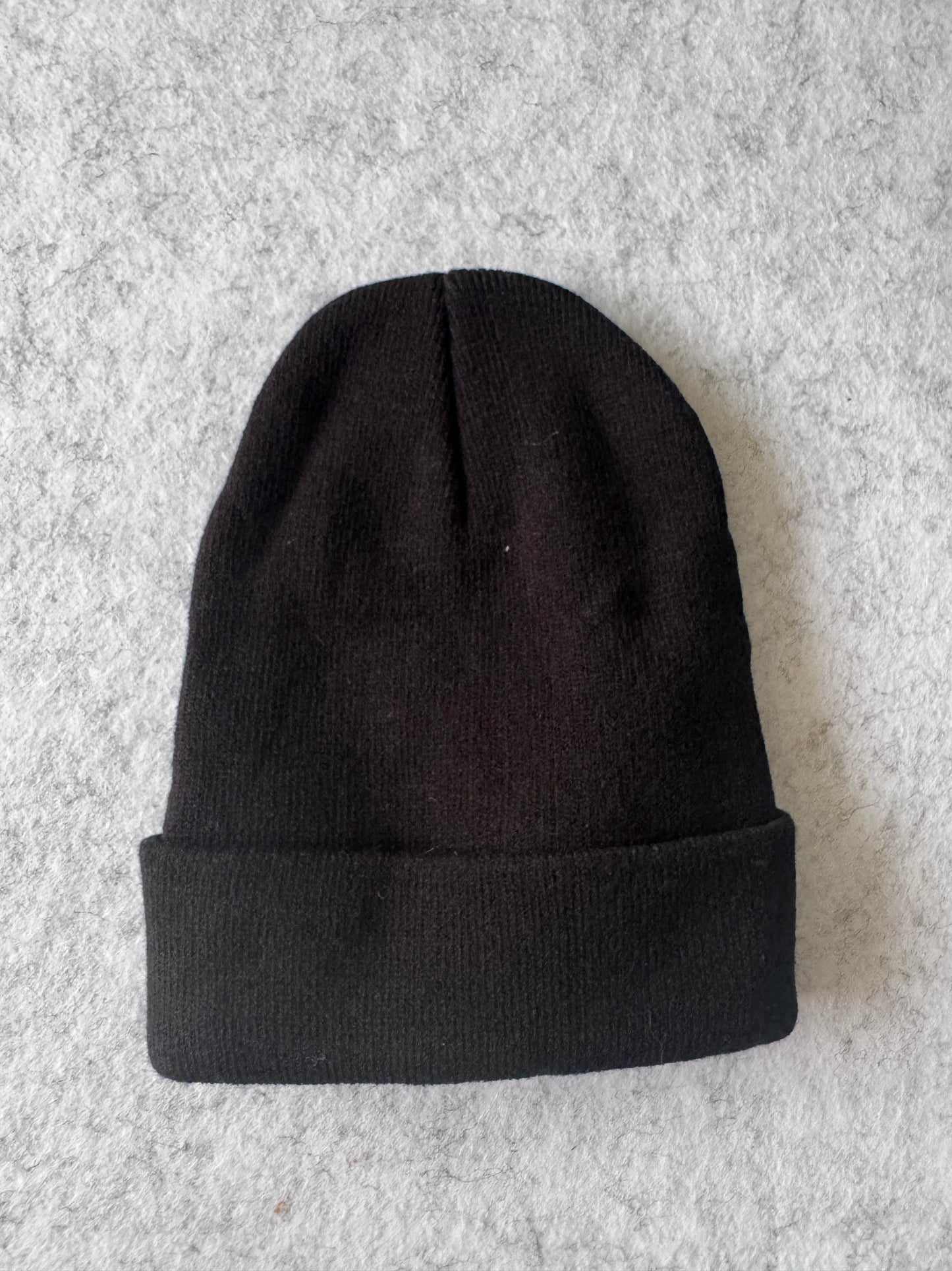 Beanie con cuernos negro, Talla S/M, Mujer, Niñ@