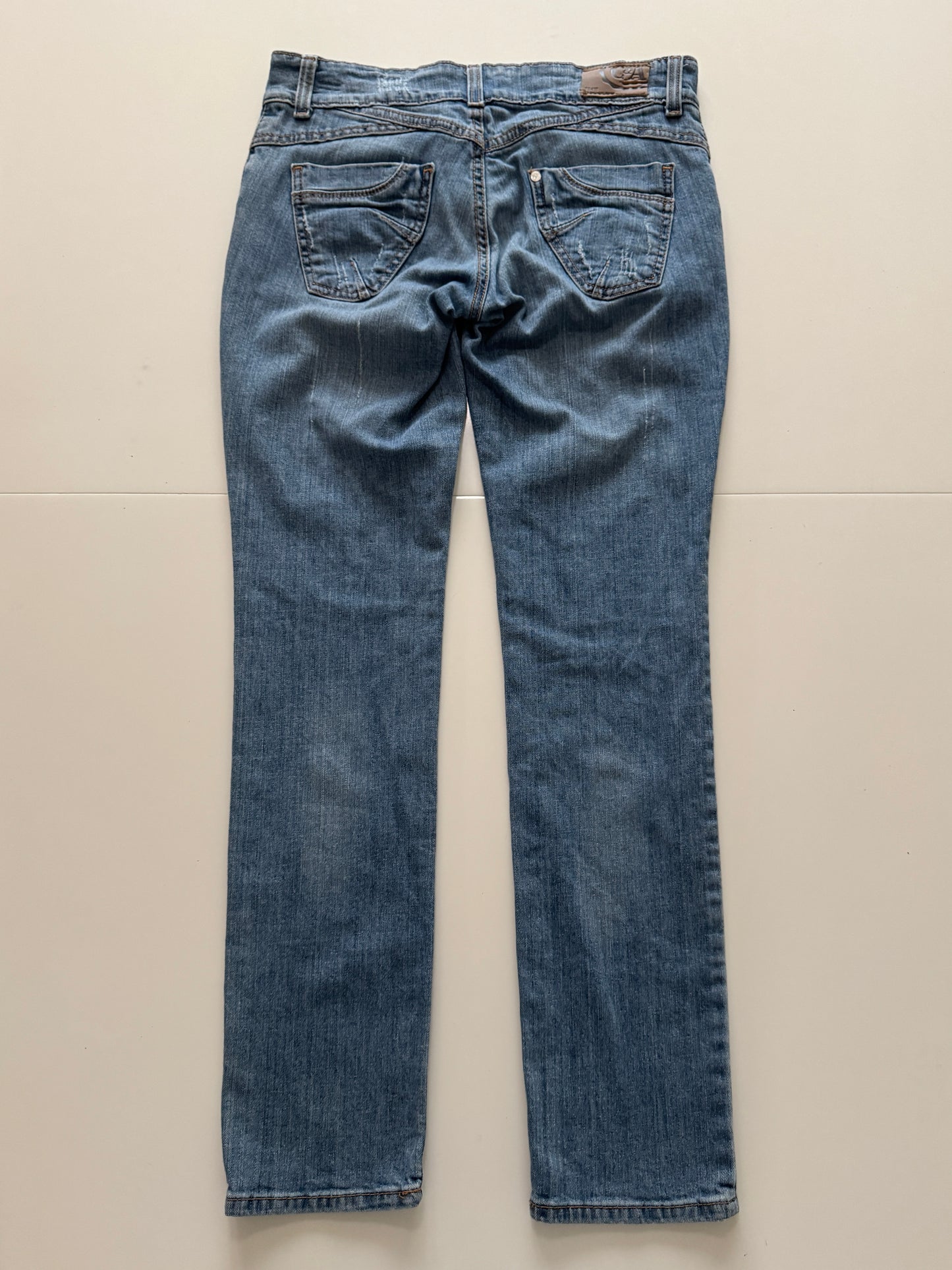 Jeans low rise, Talla 7x32, Mujer