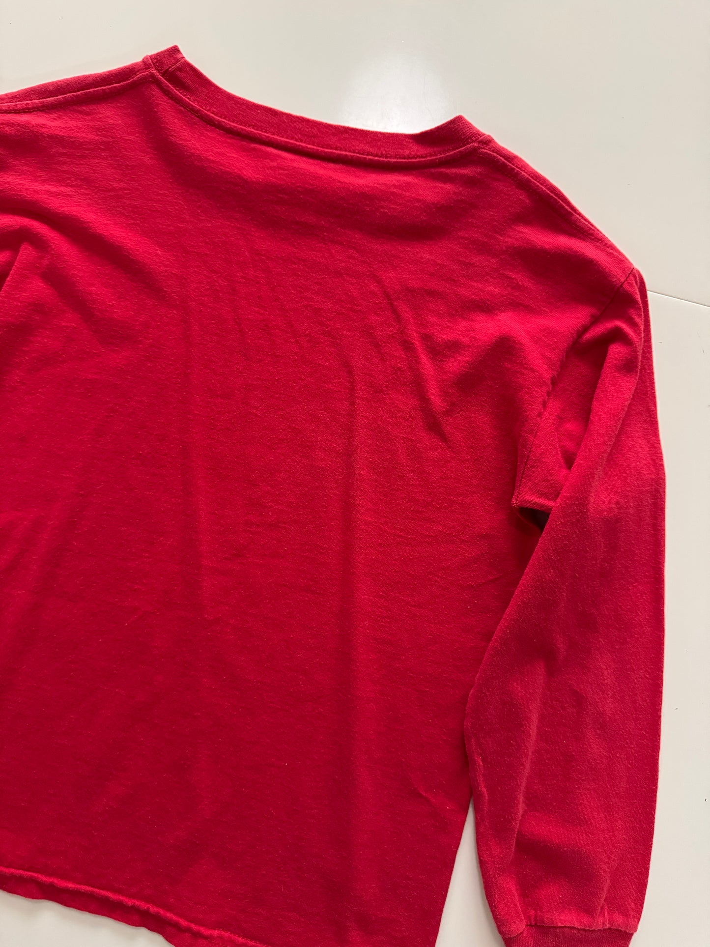 Playera roja, Talla M(10-12 años), Niños
