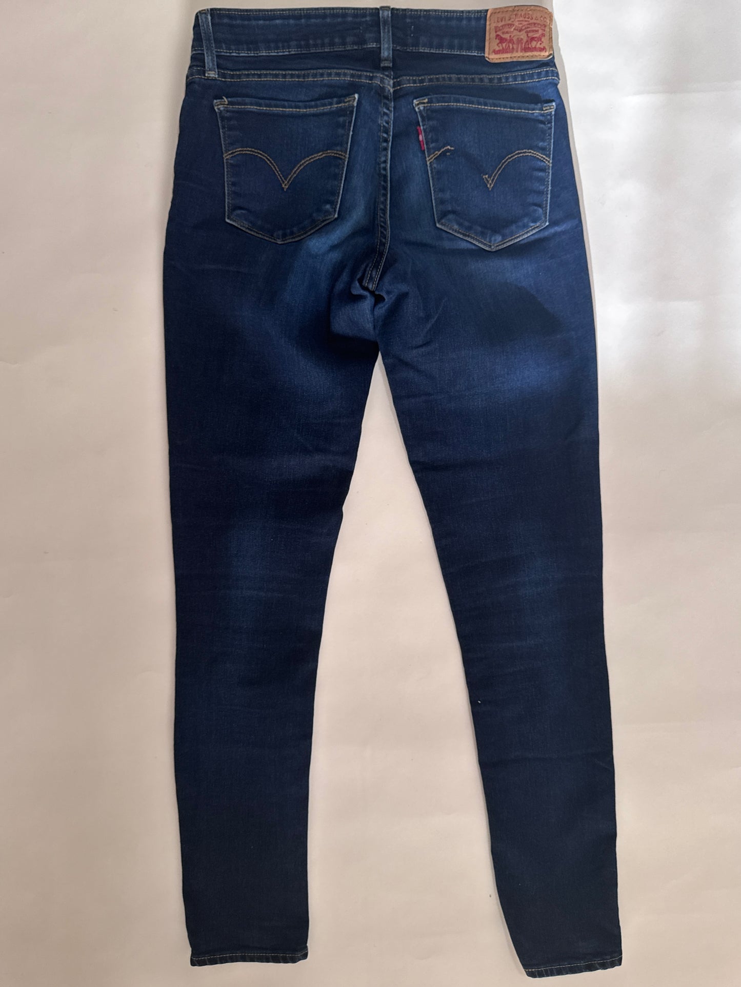 Skinny jeans azules, Talla 26, Mujer, Levi’s 711