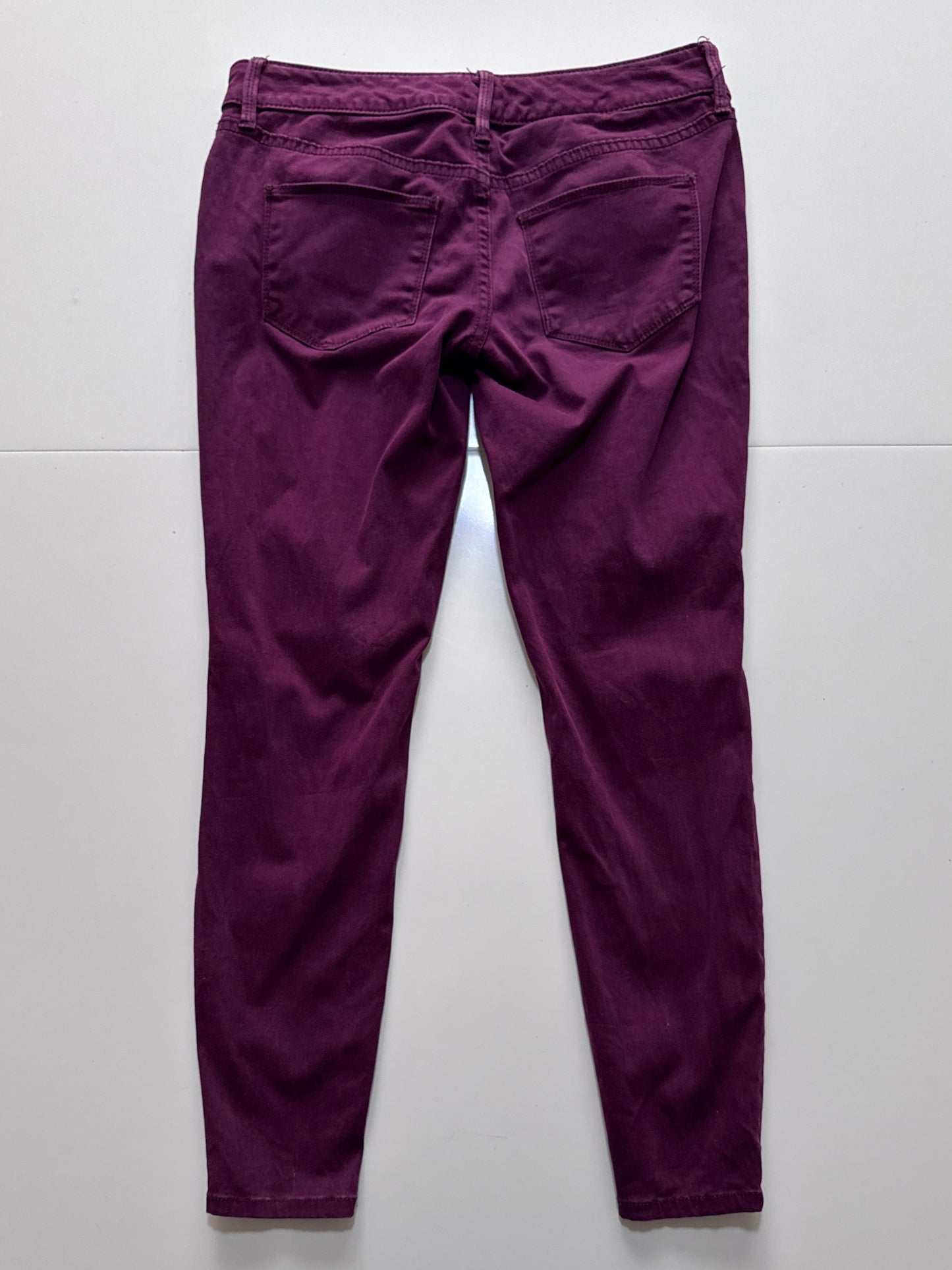 Skinny jeans vino, Talla 0 Petite, Mujer, The limited