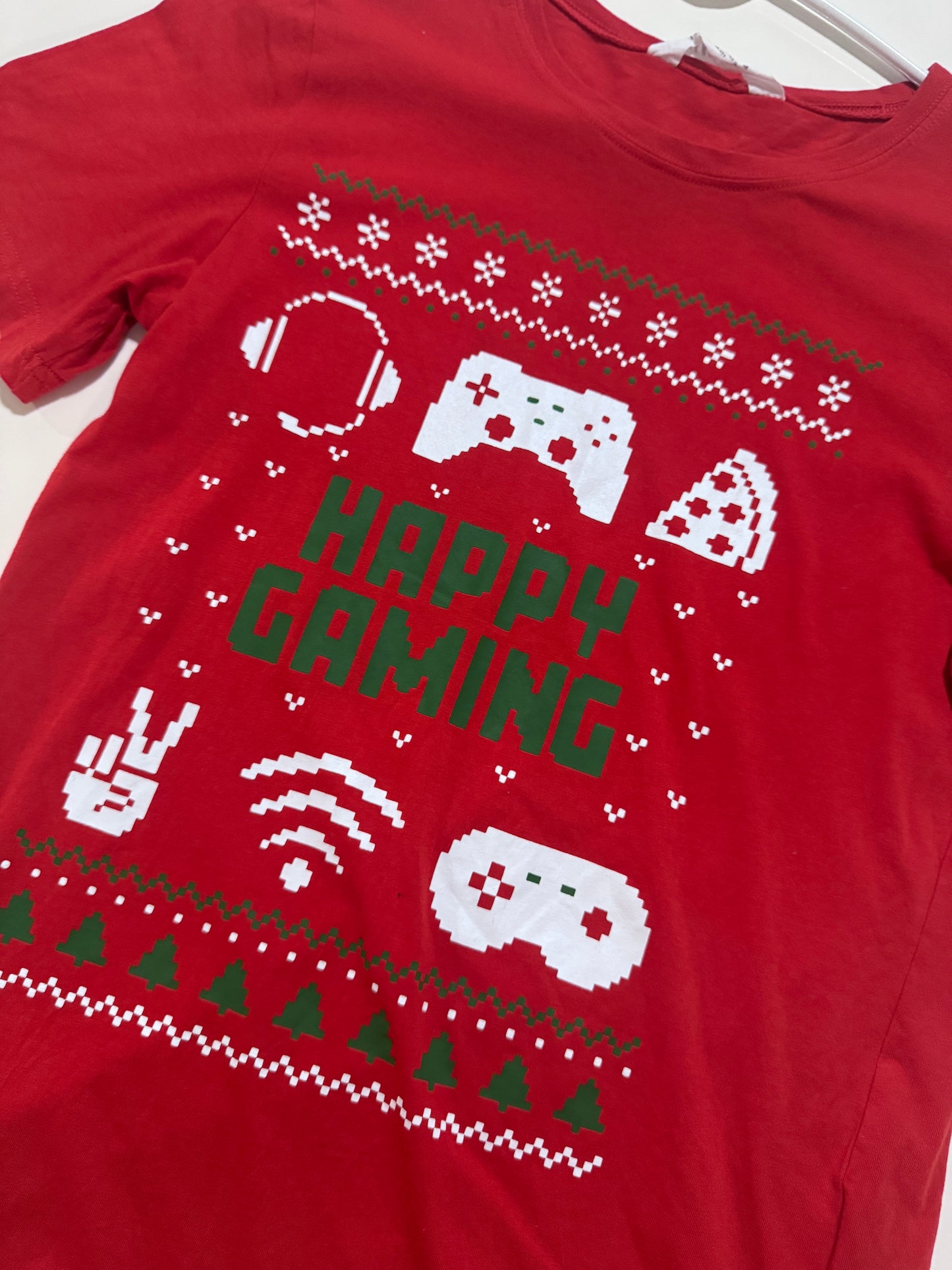 Playera navideña, Talla Xs, 14 años teen, H&M