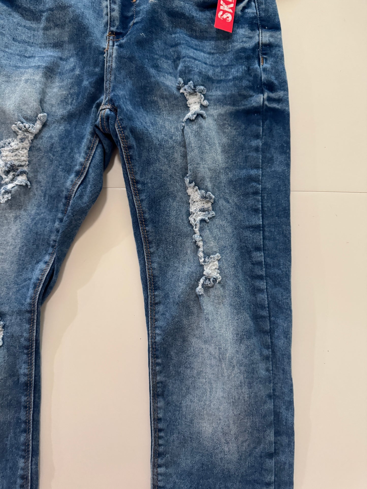 Jeans distress, Talla 11, Mujer, Redsky