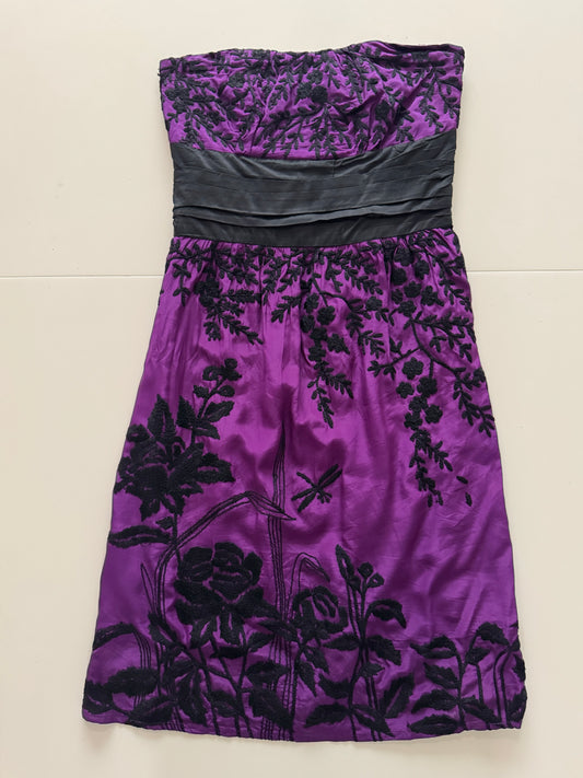 Vestido morado, Talla 6, Mujer, Tracy Resse