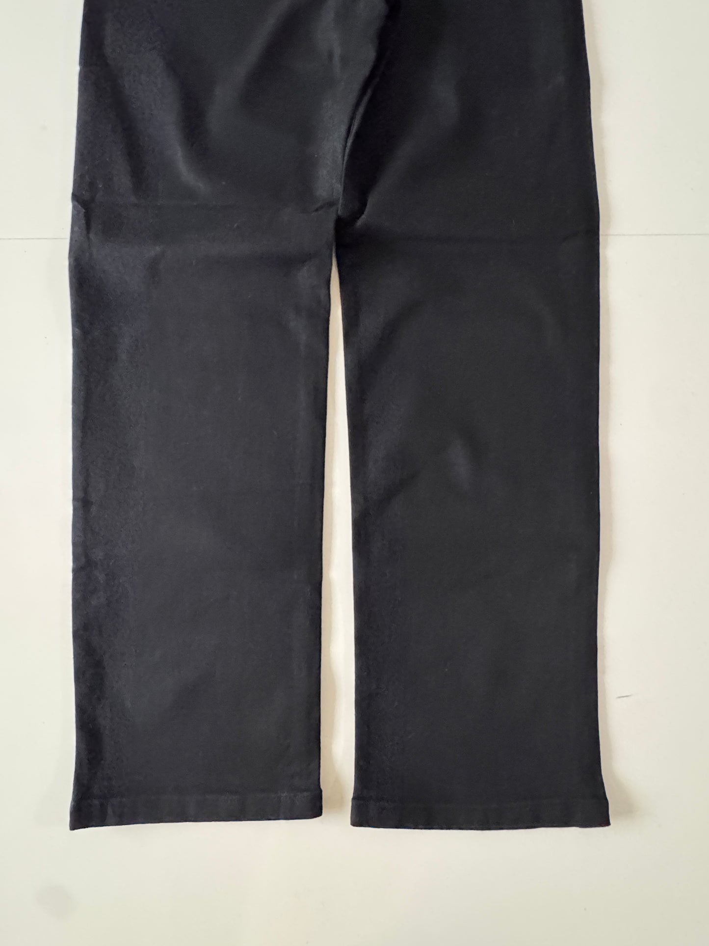 Jeans vaqueros negros, Talla 38, Hombre, Relax