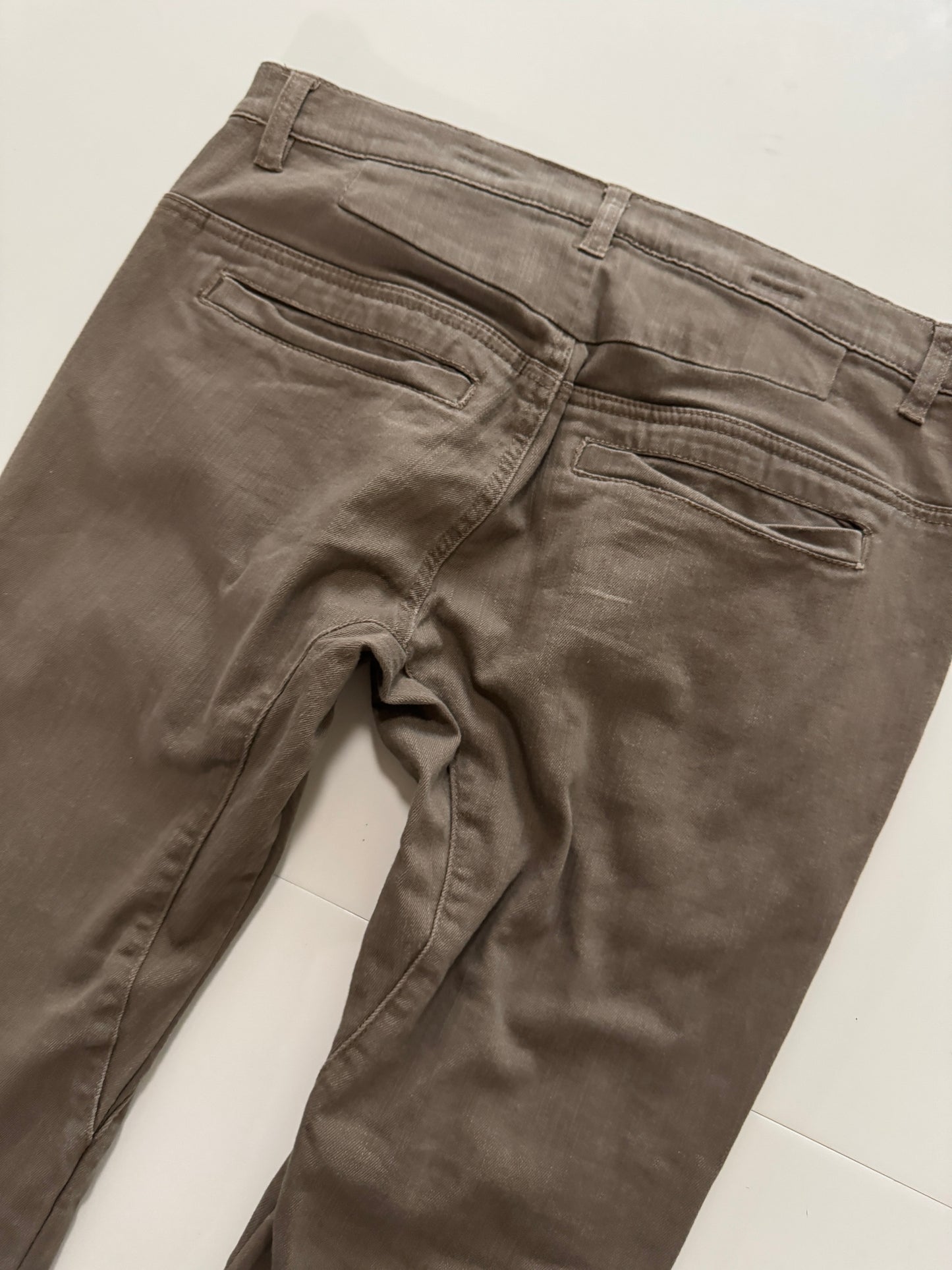 Jeans cafes, Talla 30, M, Mujer, Crash