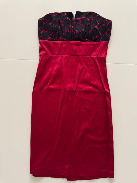 Vestido rojo, Talla S, Mujer, Mónaco