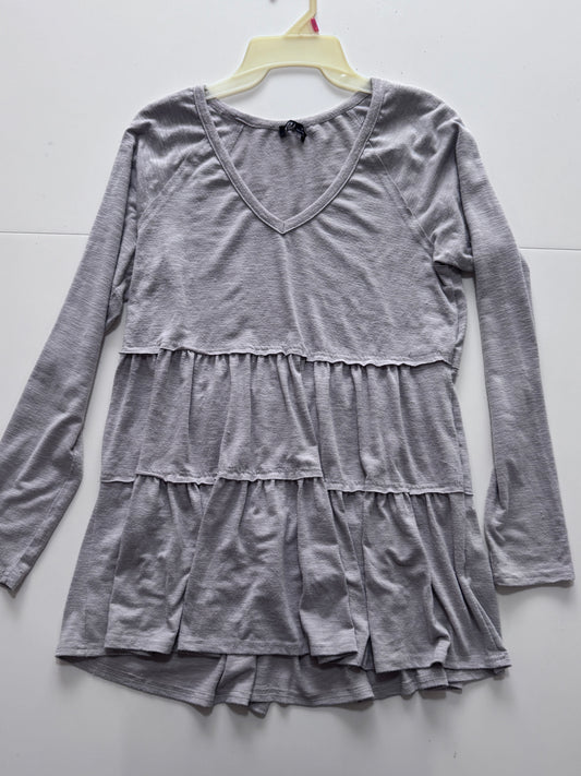 Vestido beige de algodon, Talla S, Mujer, Very J