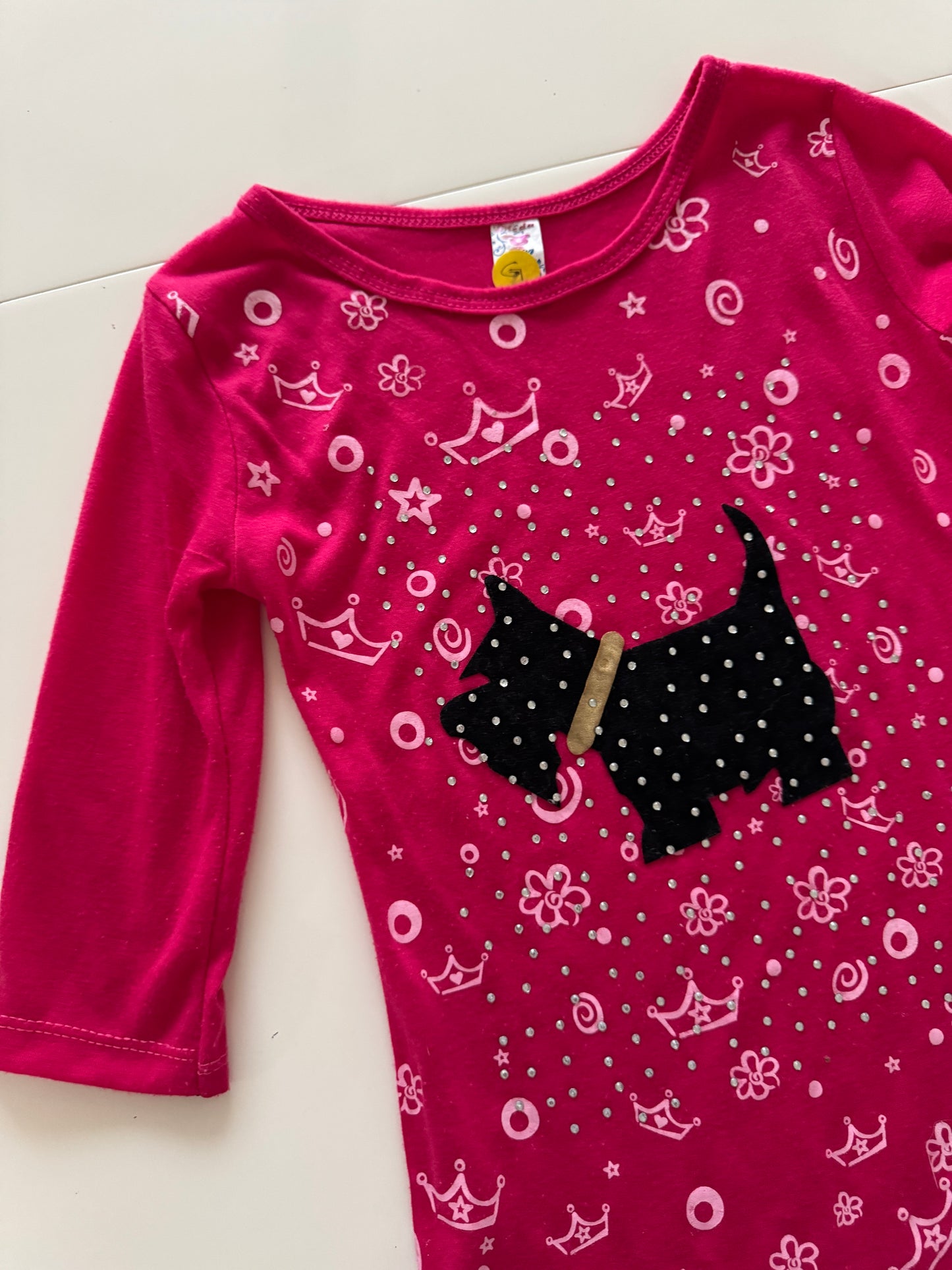 Blusa con perrito, Tala 3,4 años, Niña, Gesadri