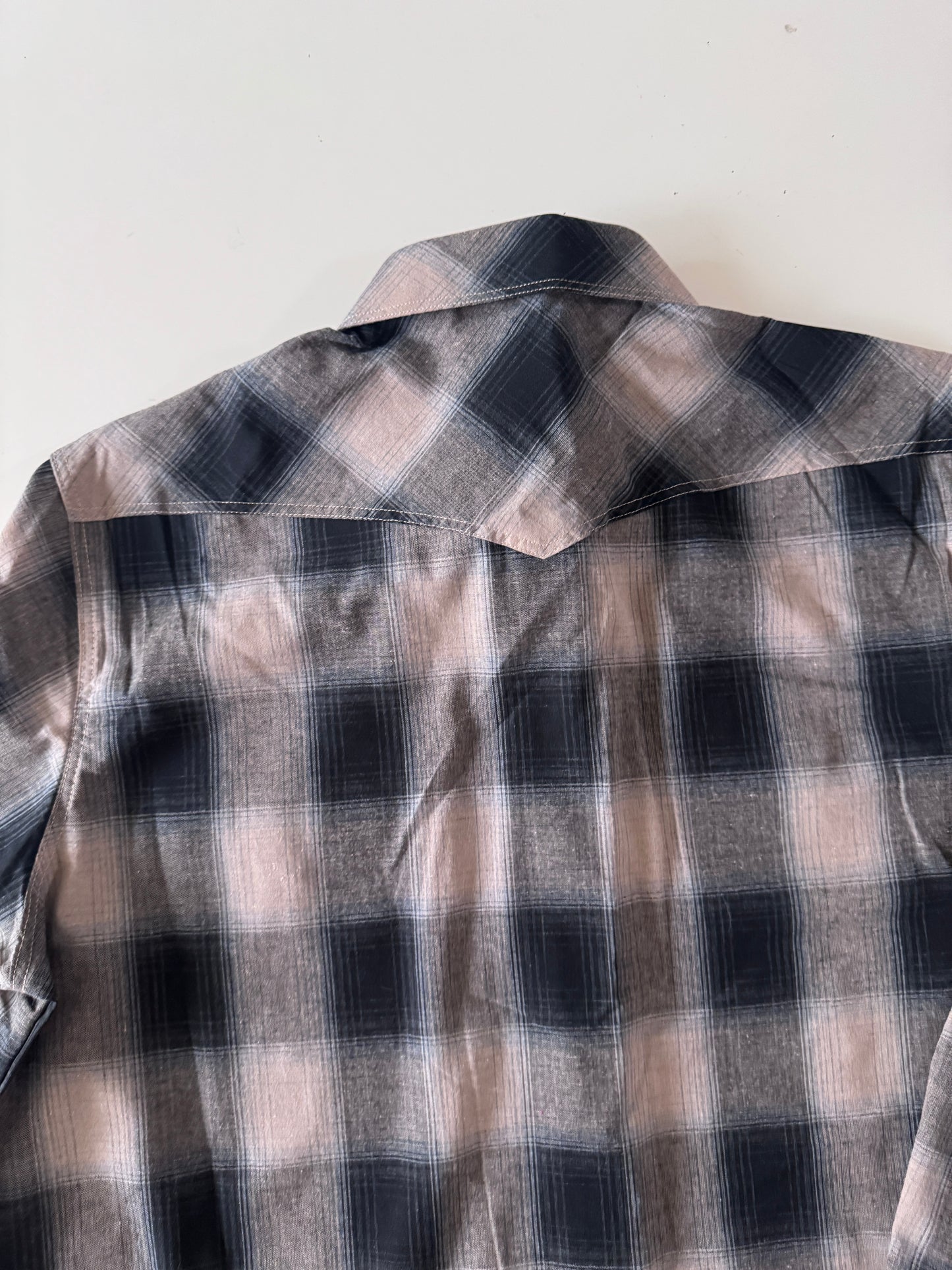 Camisa vaquera café, Talla XL, Hombre, Kracto