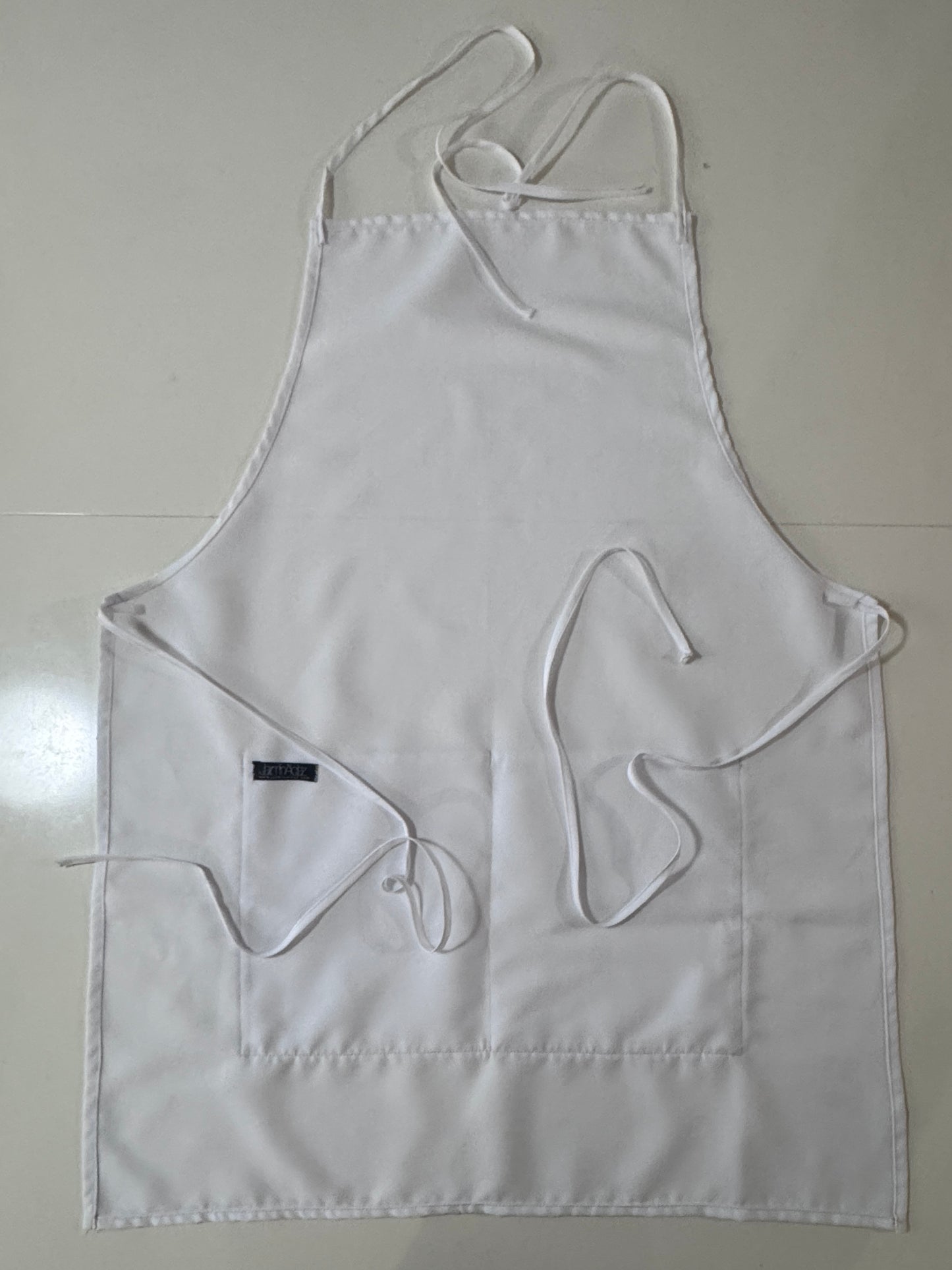 Mandil blanco grande, Unisex