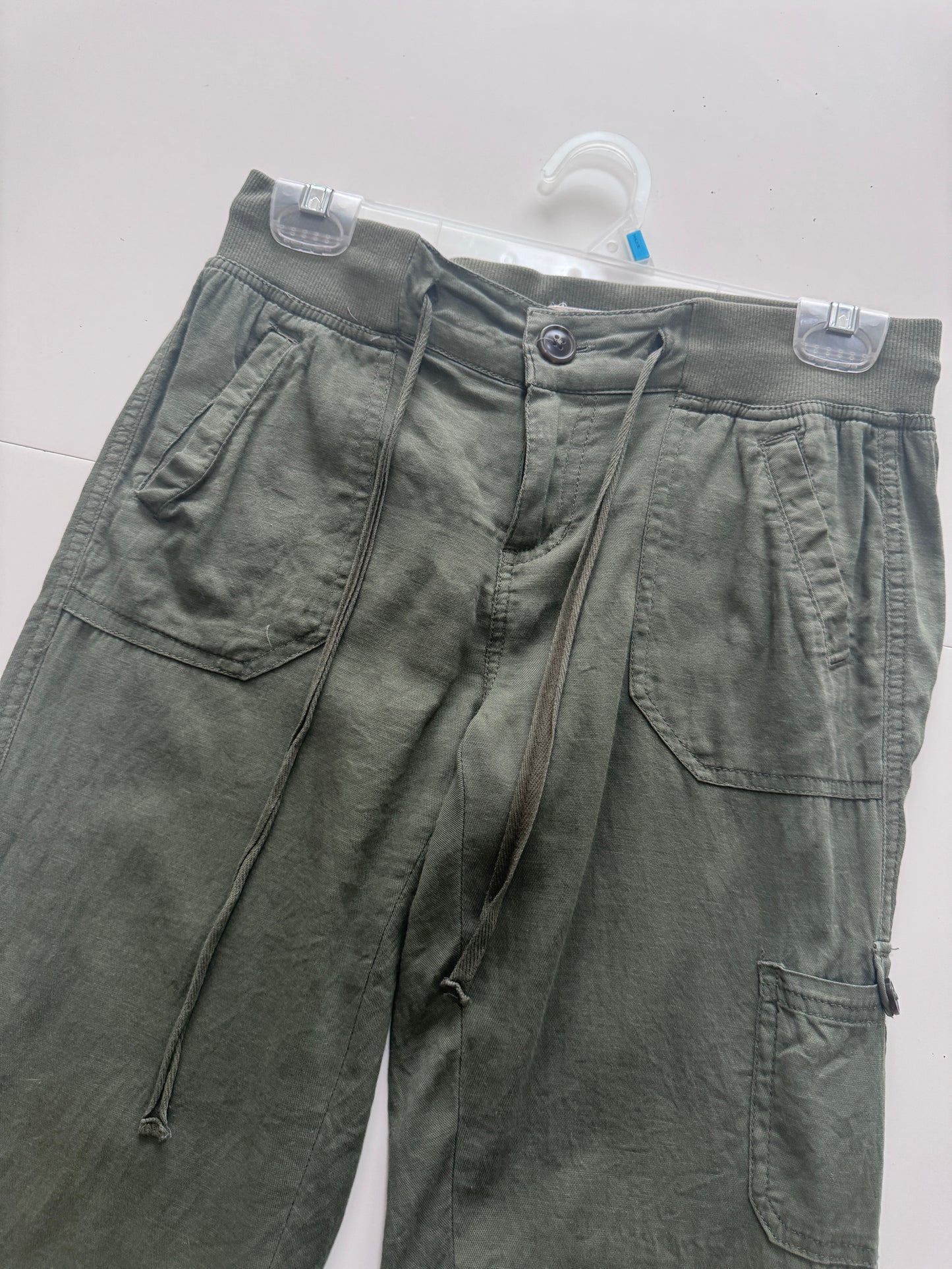 Capris verdes, Talla S, Mujer, So