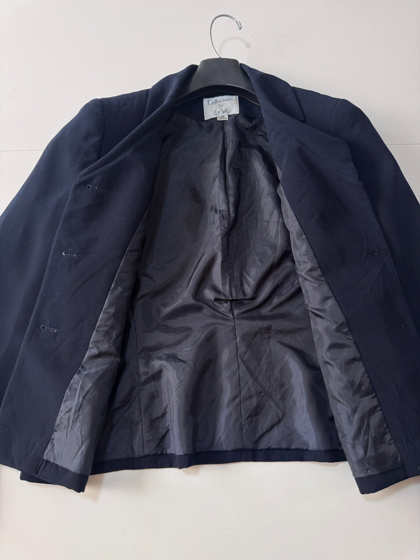 Saco ejecutivo azul marino, Talla 4P, S, Mujer, Collections for Le Suit