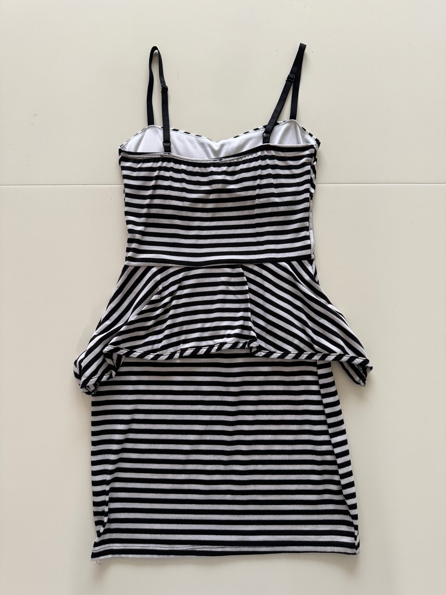 Vestido pepplum, Talla Xs, Mujer