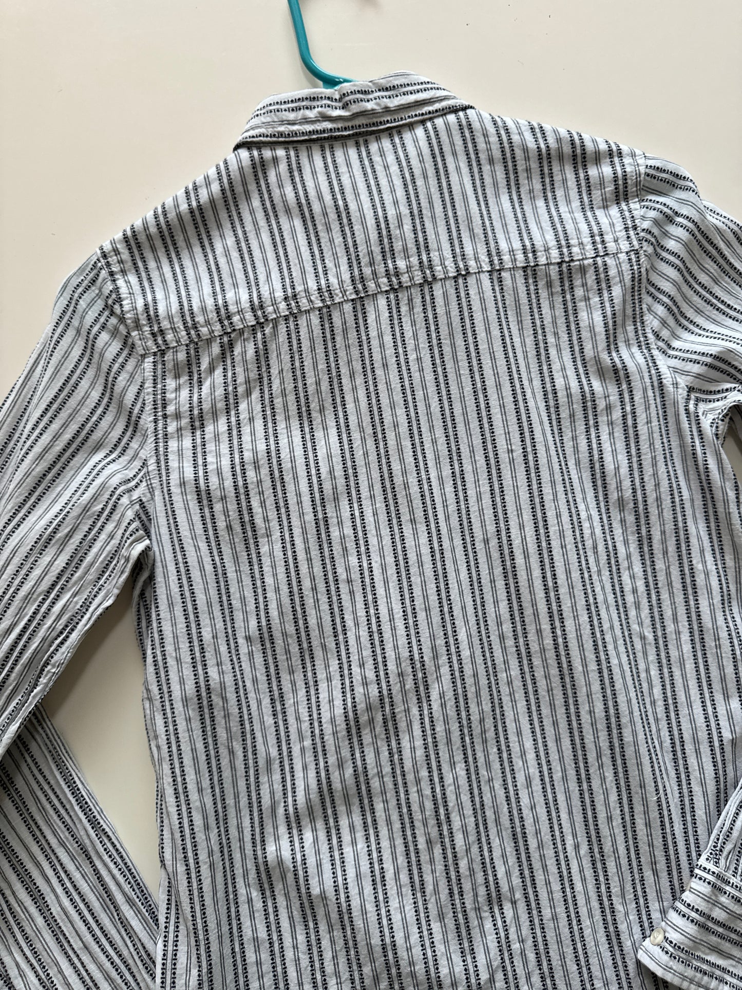 Camisa manga larga rayas, Talla Xs, Mujer, Merona