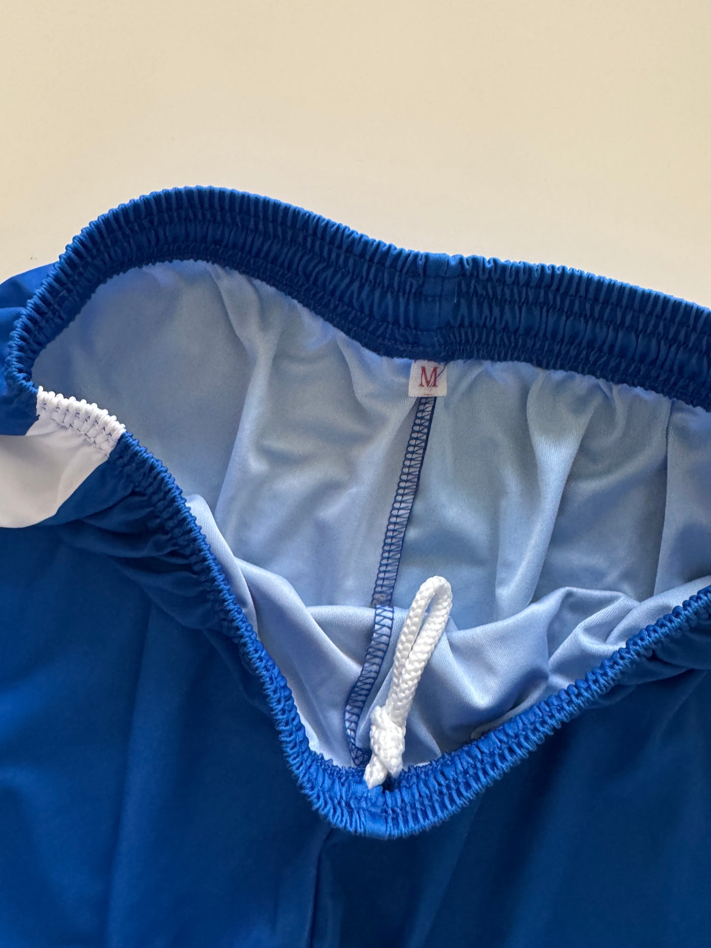 Shorts deportivos azules, Talla M, Hombre