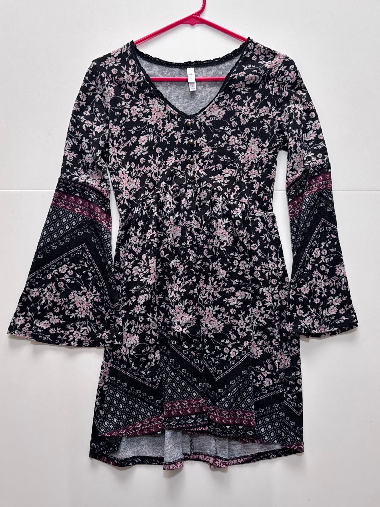 Vestido de punto estampado, Talla S, Mujer, Xhilaration