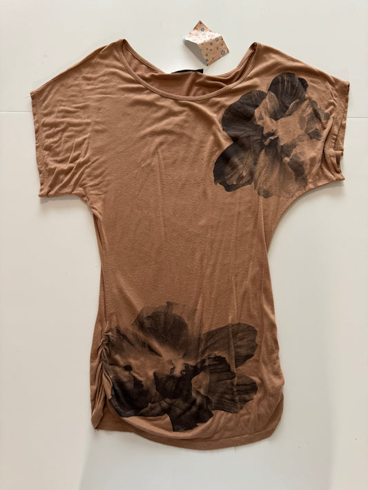 Playera café, Talla S, Mujer, Bobois