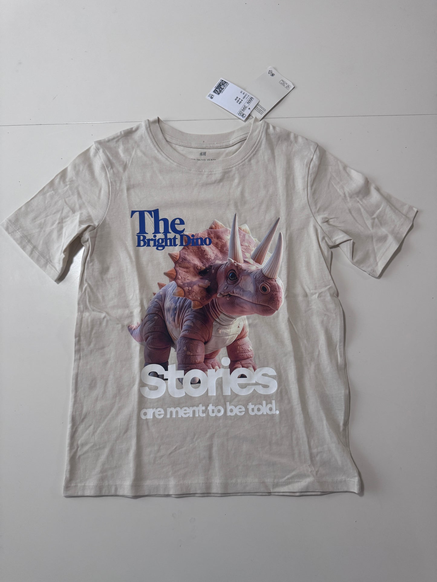 Playera dinosaurio, Talla 8-10 niño, H&M