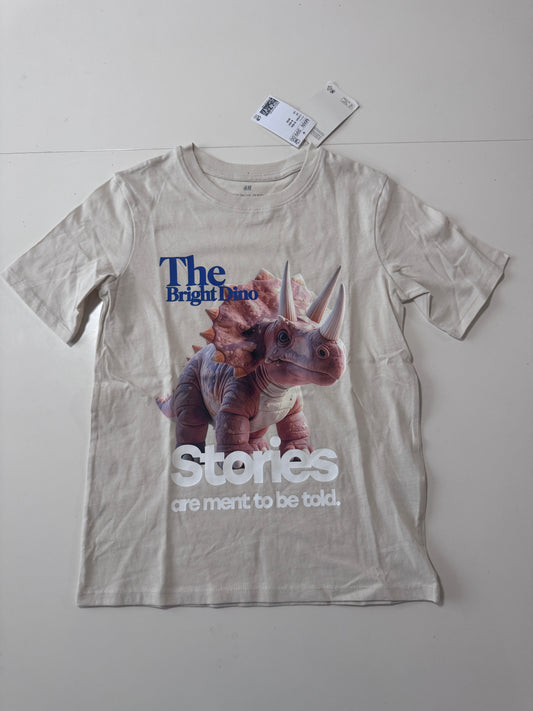 Playera dinosaurio, Talla 8-10 niño, H&M