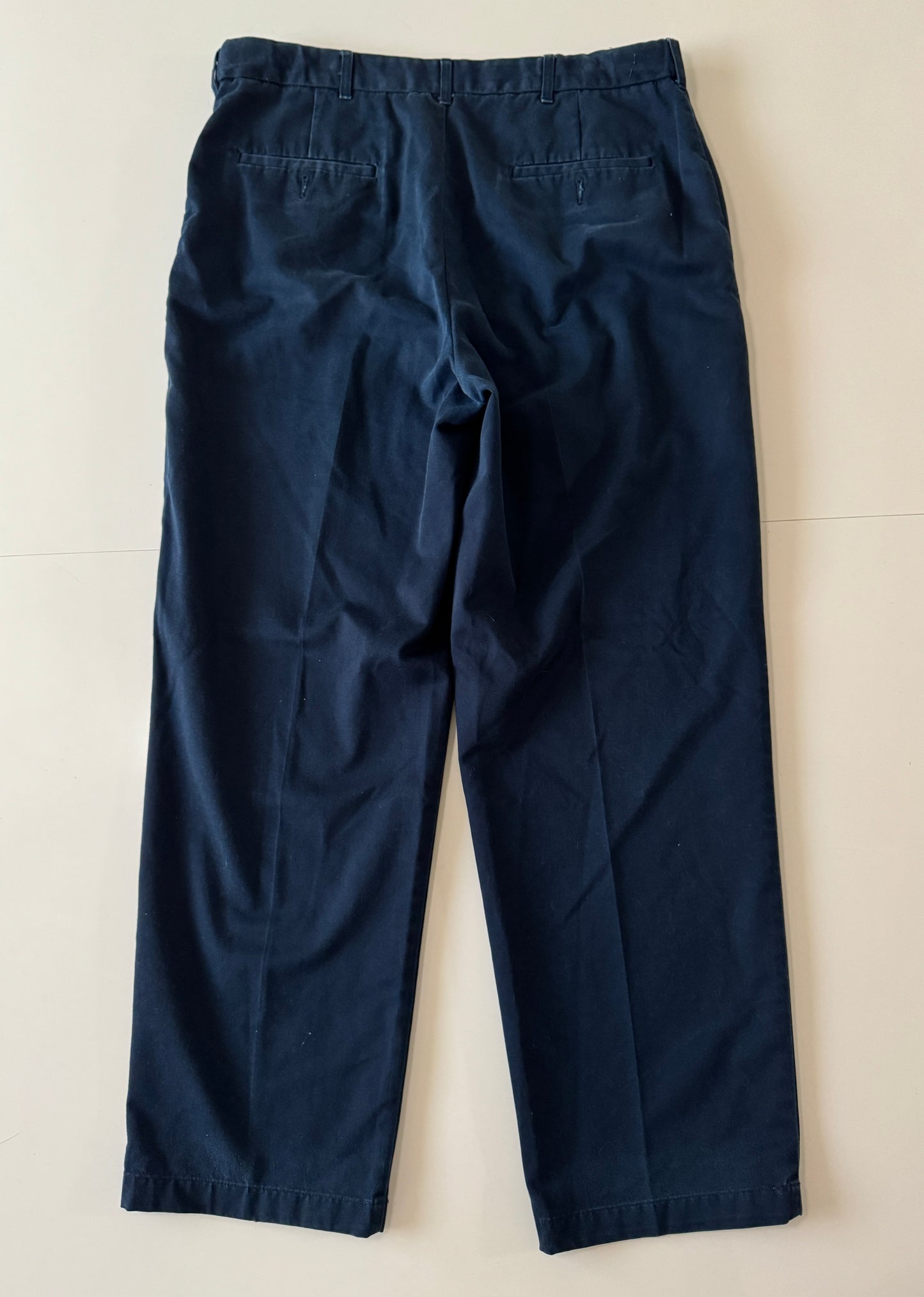 Pantalones azul marino de trabajo, Talla 34x30, Hombre