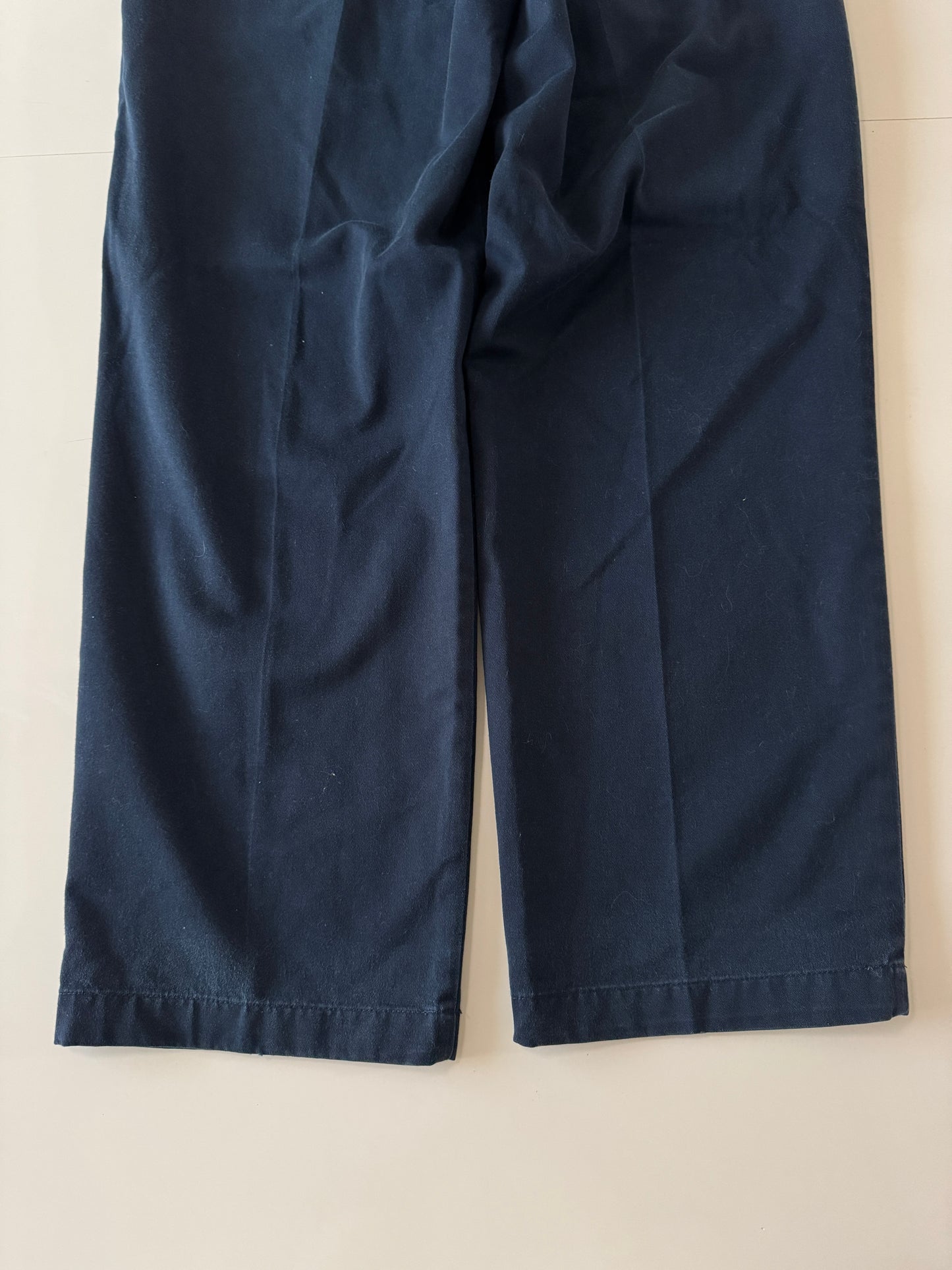 Pantalones azul marino de trabajo, Talla 34x30, Hombre