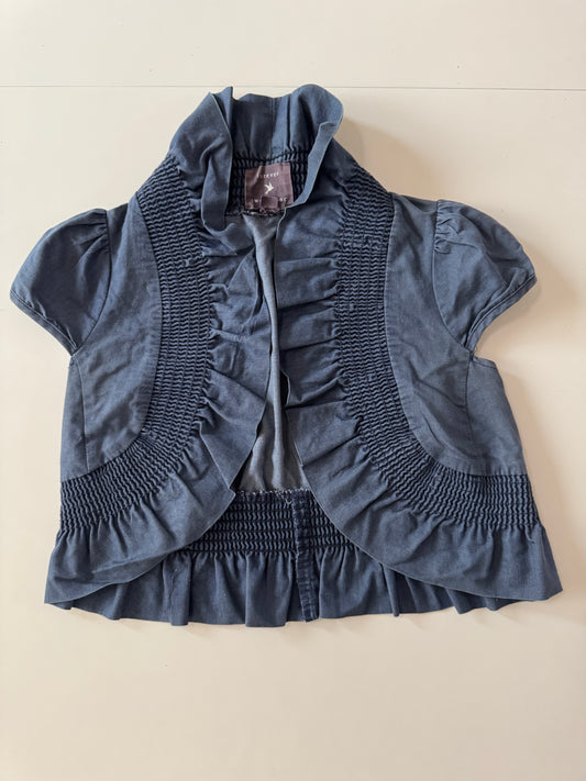 Bolero azul, Talla S, Mujer