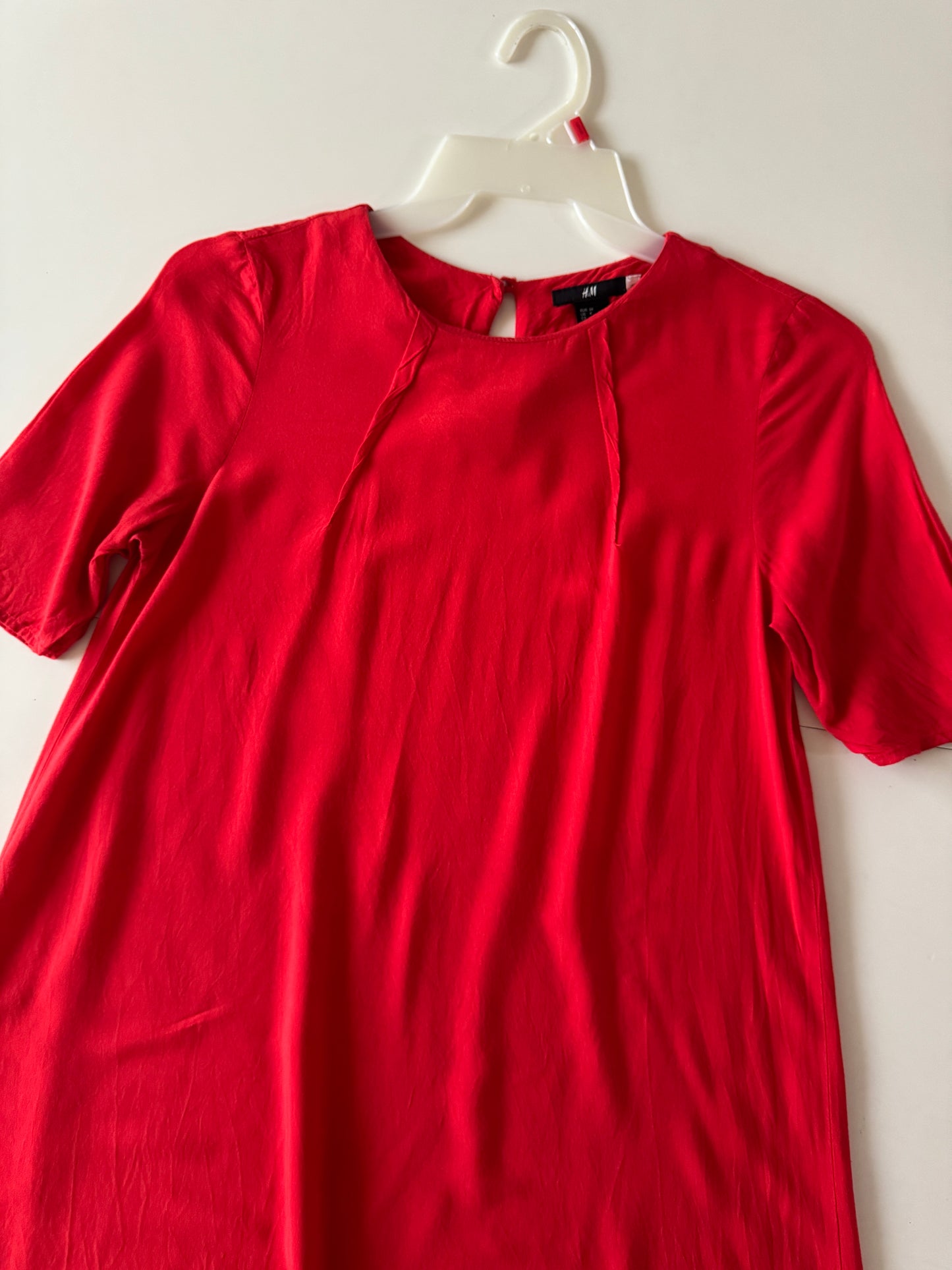 Vestido rojo, Talla 4, S, Mujer