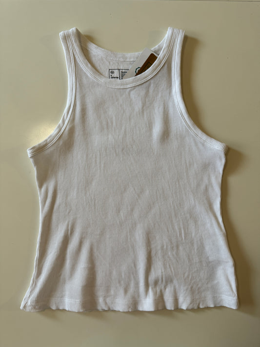 Muscle shirt blanca, Talla L, Mujer, C&A