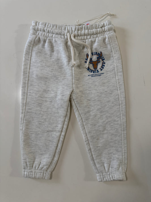 Pants grises de bebe, Talla 9-12 meses, 80cm, Bebe, Lefties baby