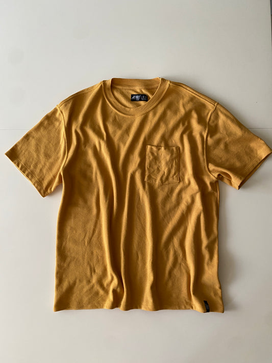 Playera color mostaza, Talla XL, Hombre