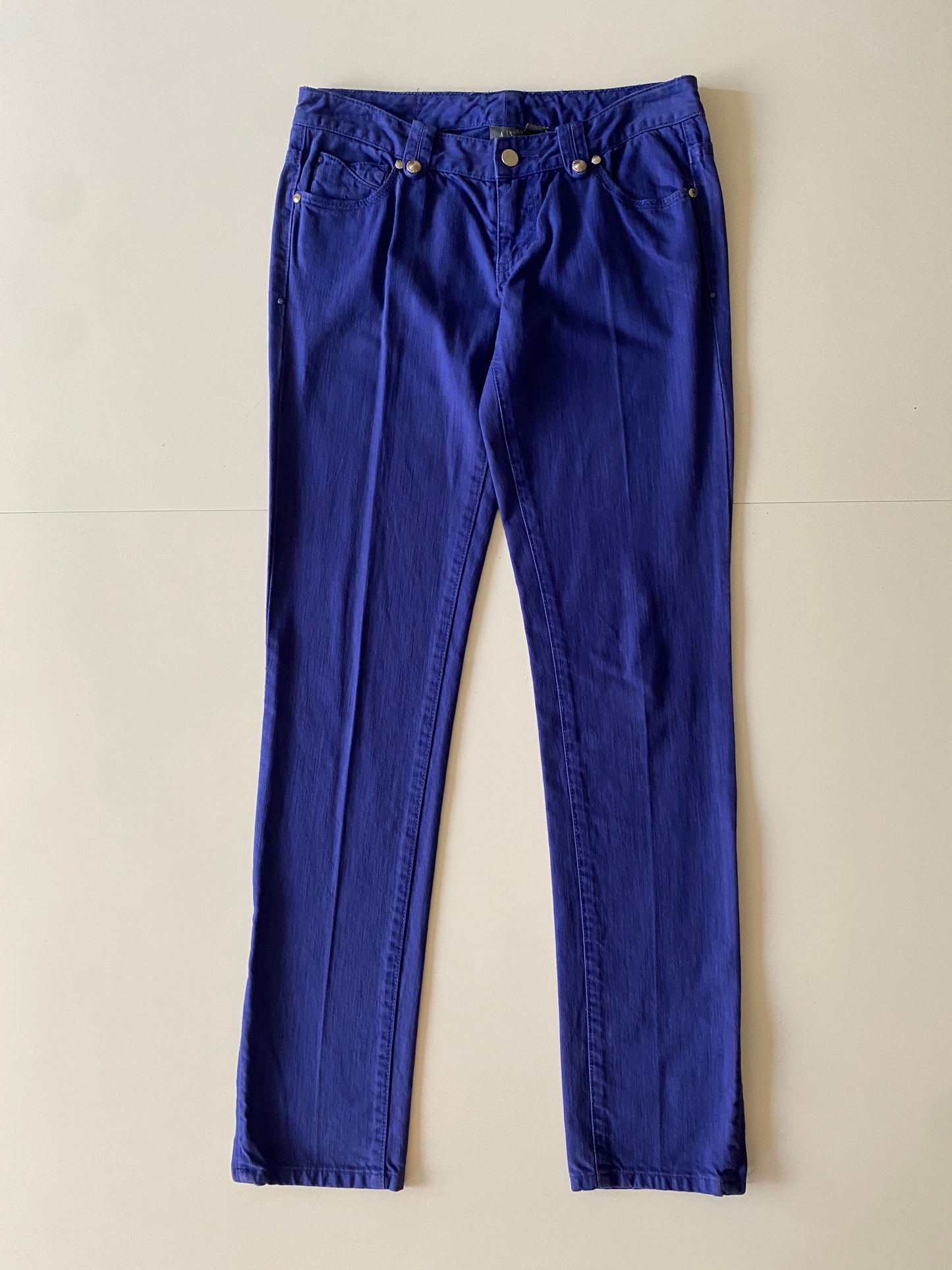 Jeans morados, Talla 4, Mujer