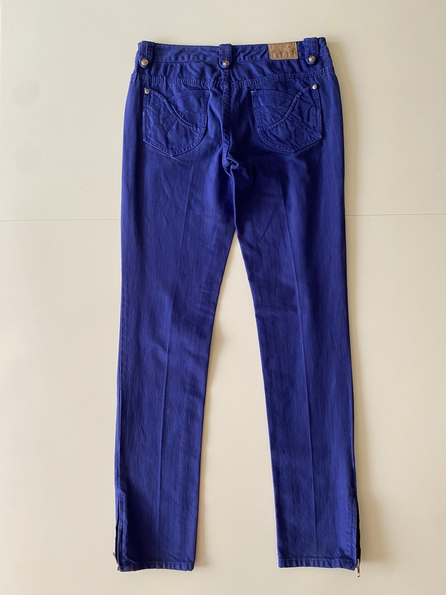 Jeans morados, Talla 4, Mujer