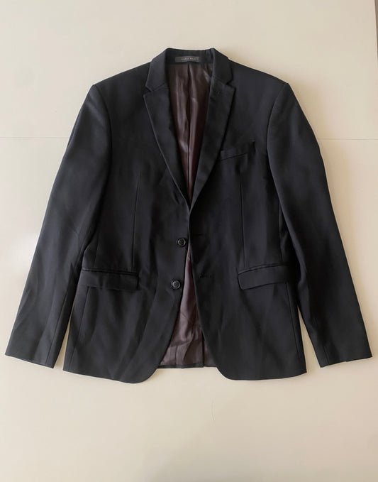 Blazer Negro Slim, Talla S (46), Hombre
