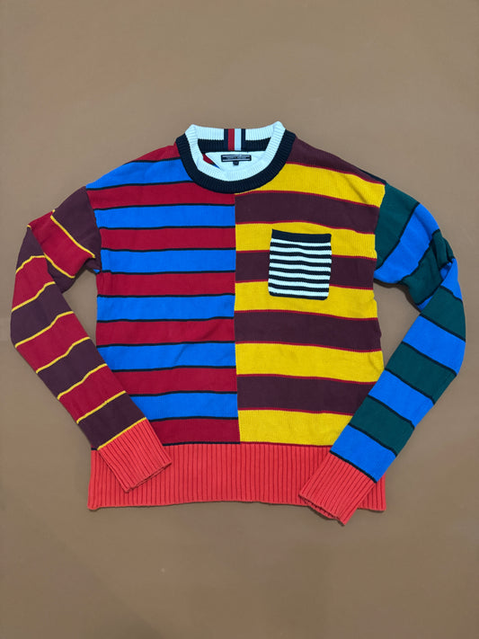 Sweter tejido de rayas, Talla XXL, Hombre, Tommy Hilfiger